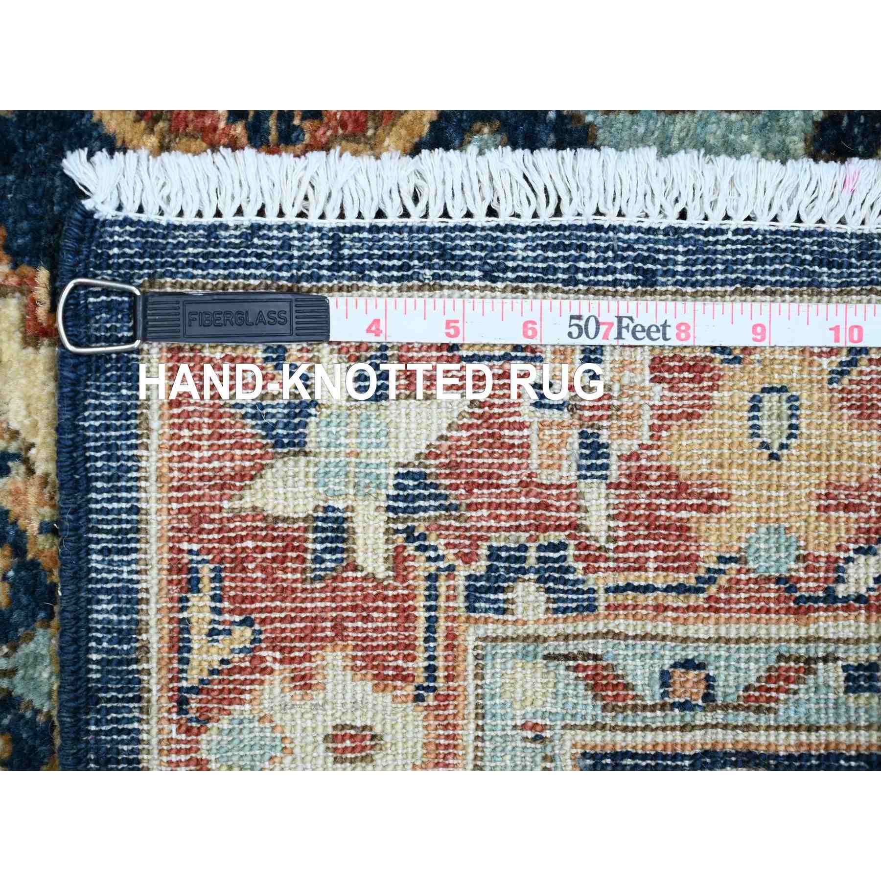 Oushak-And-Peshawar-Hand-Knotted-Rug-104095