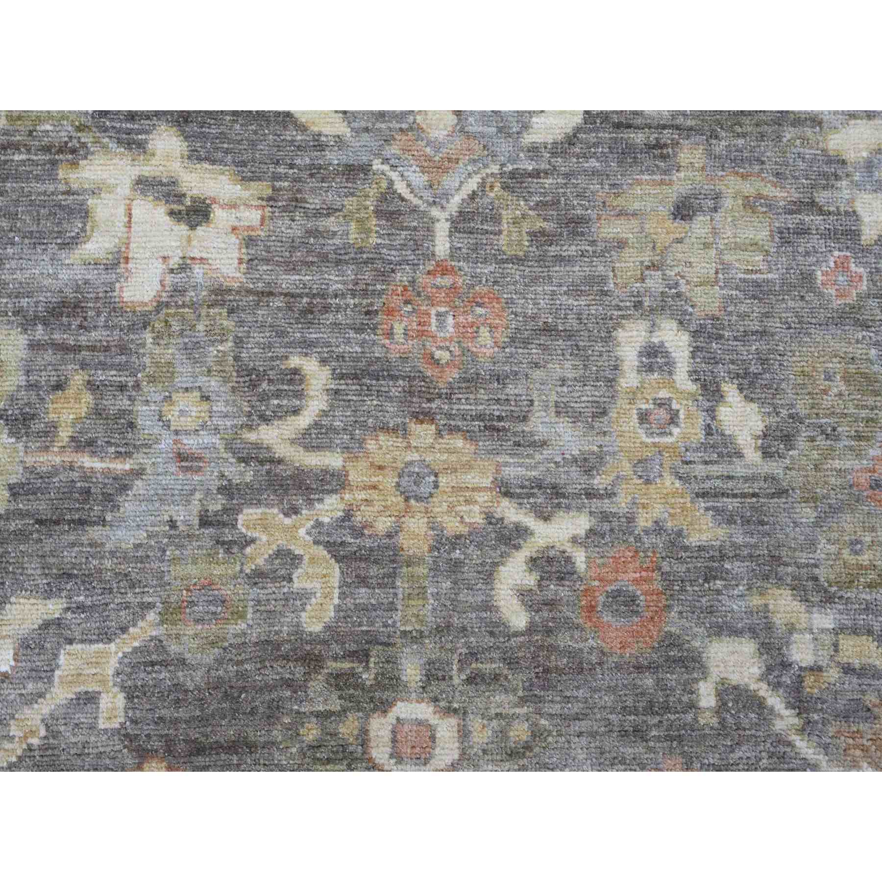 Oushak-And-Peshawar-Hand-Knotted-Rug-104205