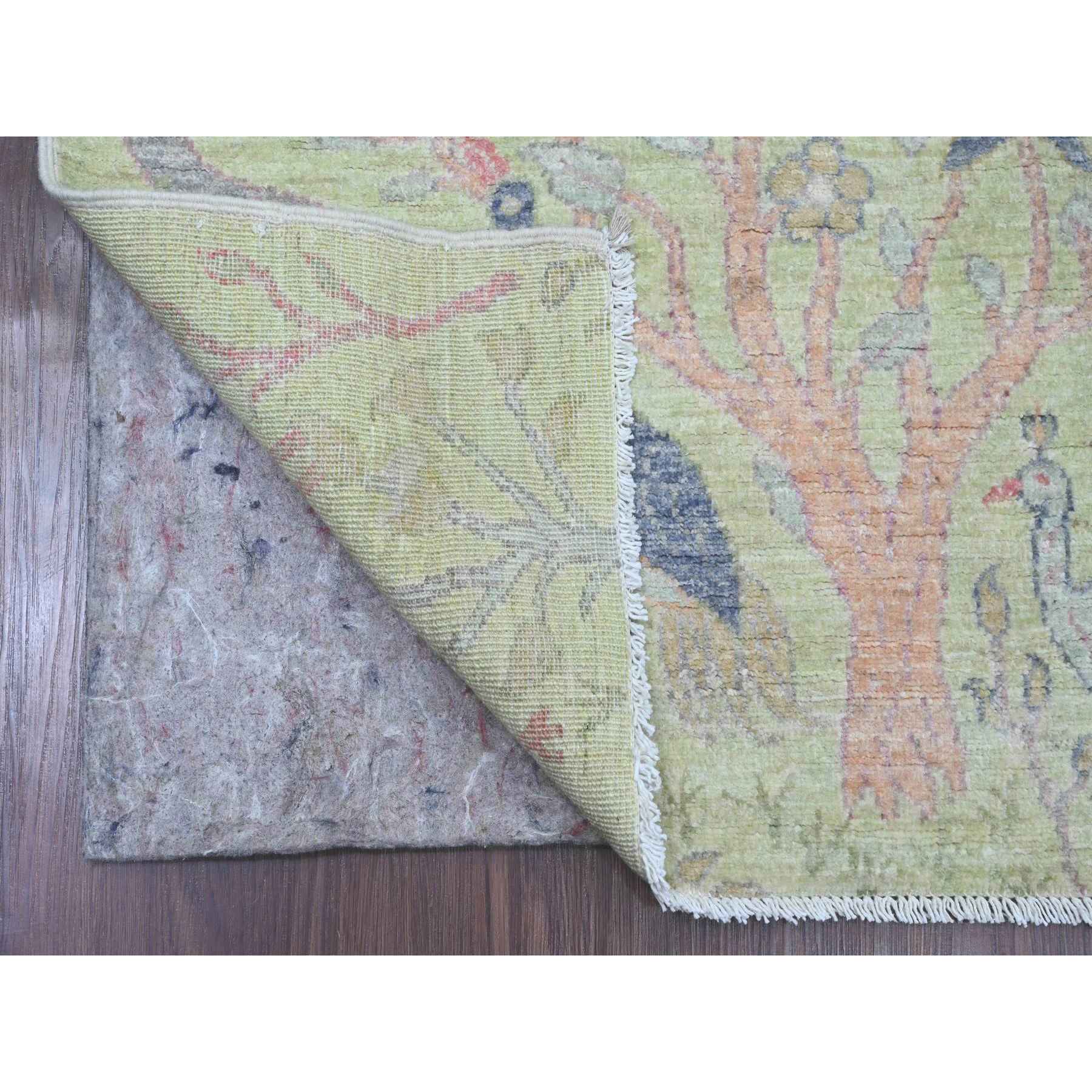 Oushak-And-Peshawar-Hand-Knotted-Rug-104280