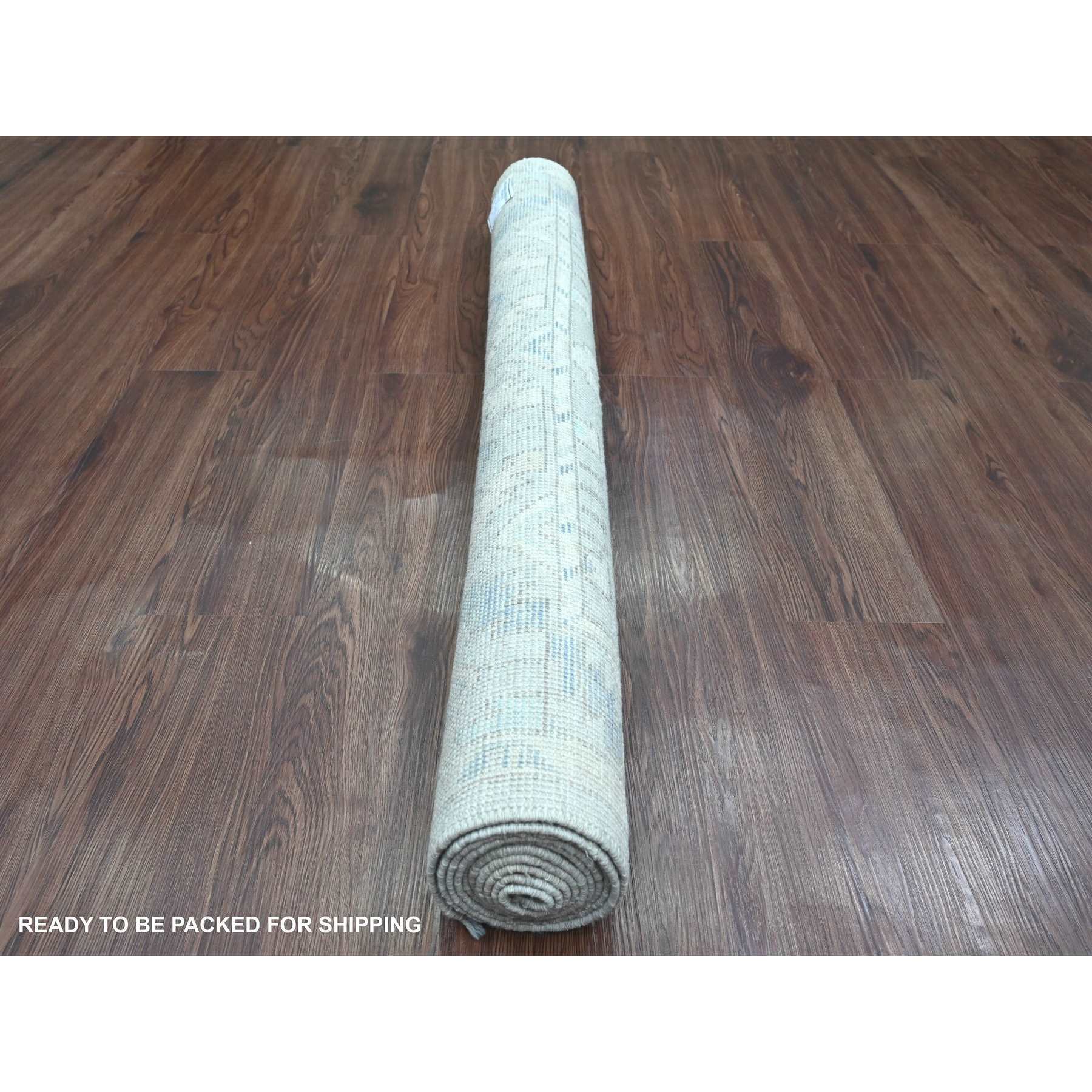 Oushak-And-Peshawar-Hand-Knotted-Rug-104310