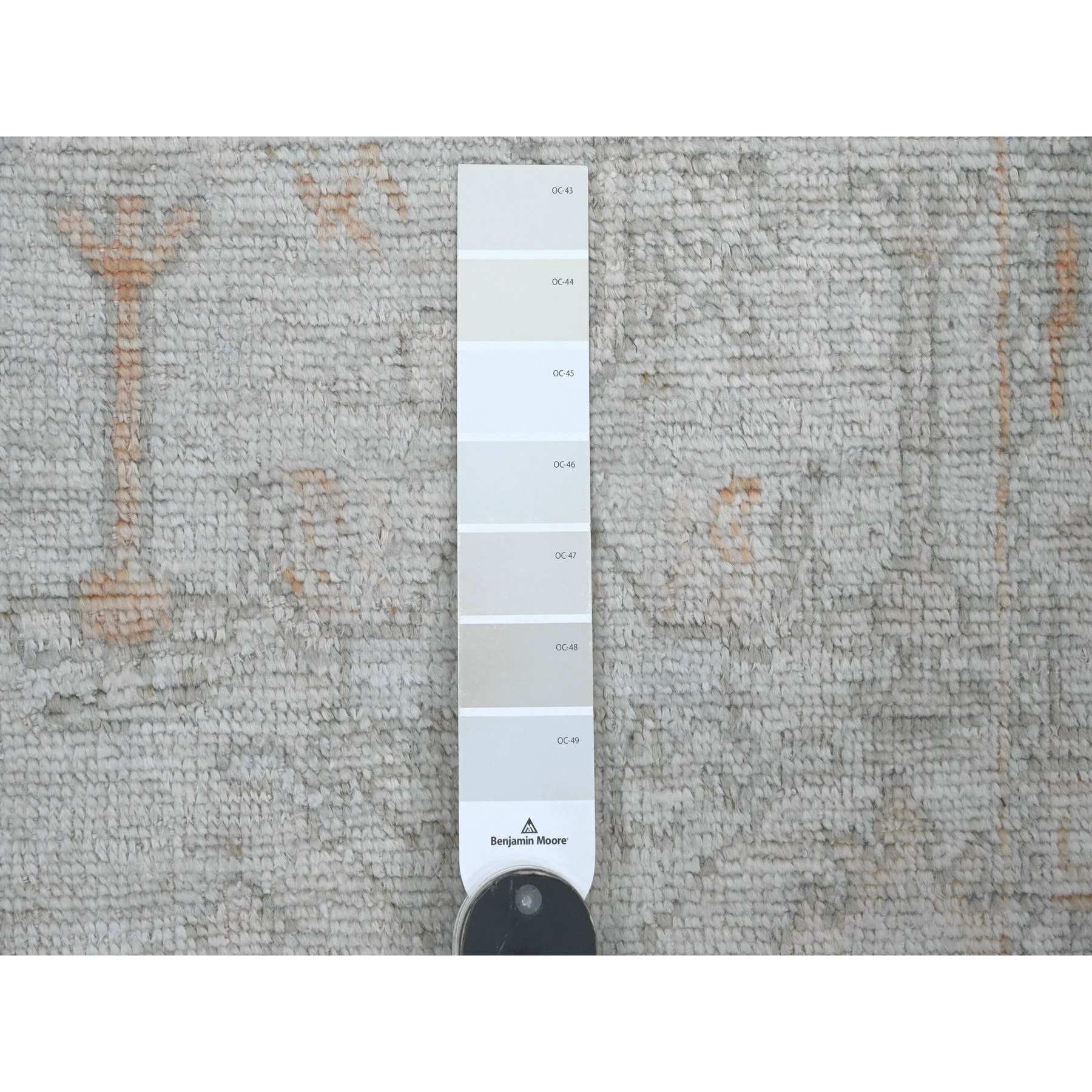 Oushak-And-Peshawar-Hand-Knotted-Rug-104410