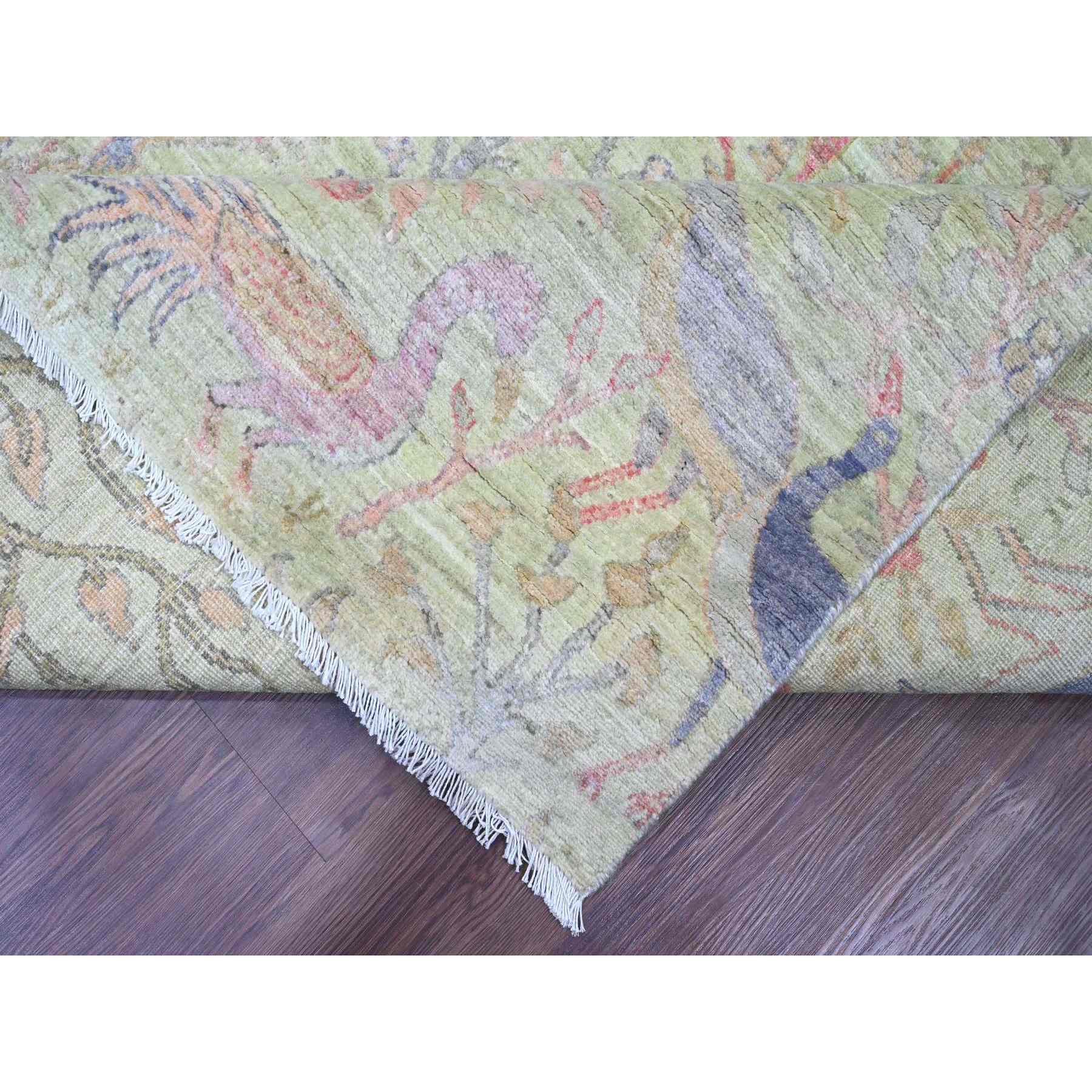 Oushak-And-Peshawar-Hand-Knotted-Rug-104445
