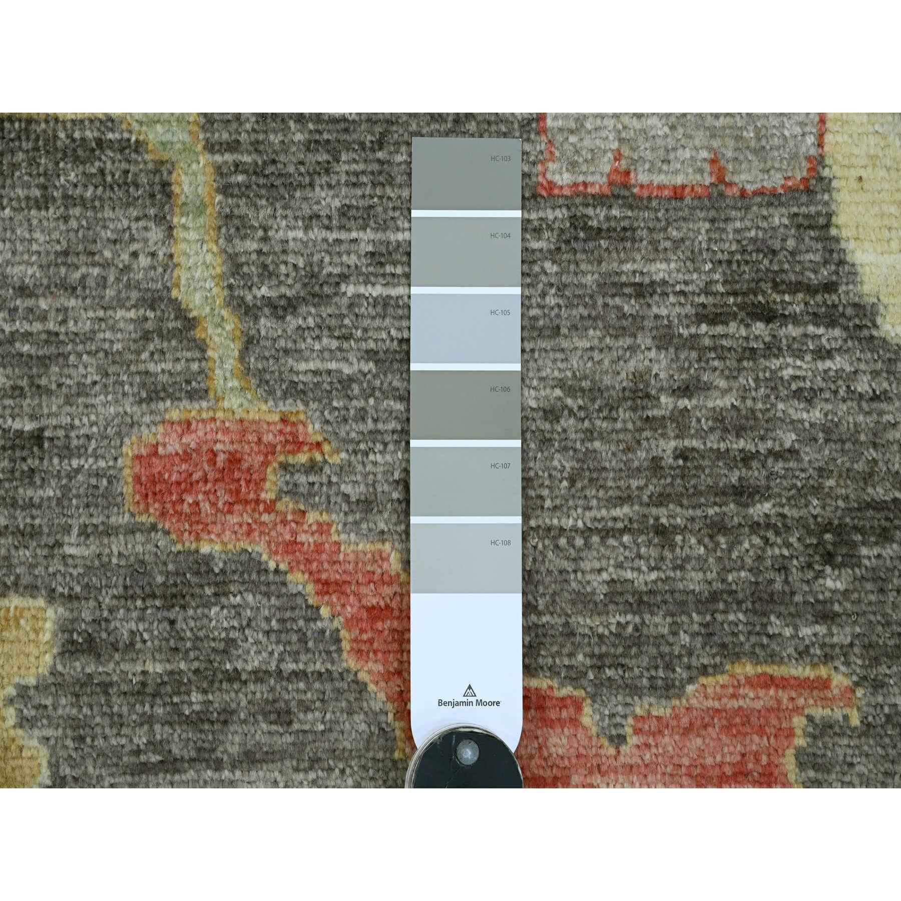 Oushak-And-Peshawar-Hand-Knotted-Rug-104560