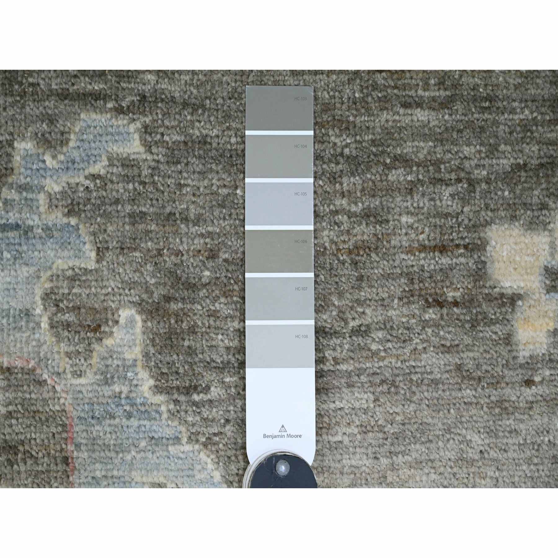 Oushak-And-Peshawar-Hand-Knotted-Rug-104565