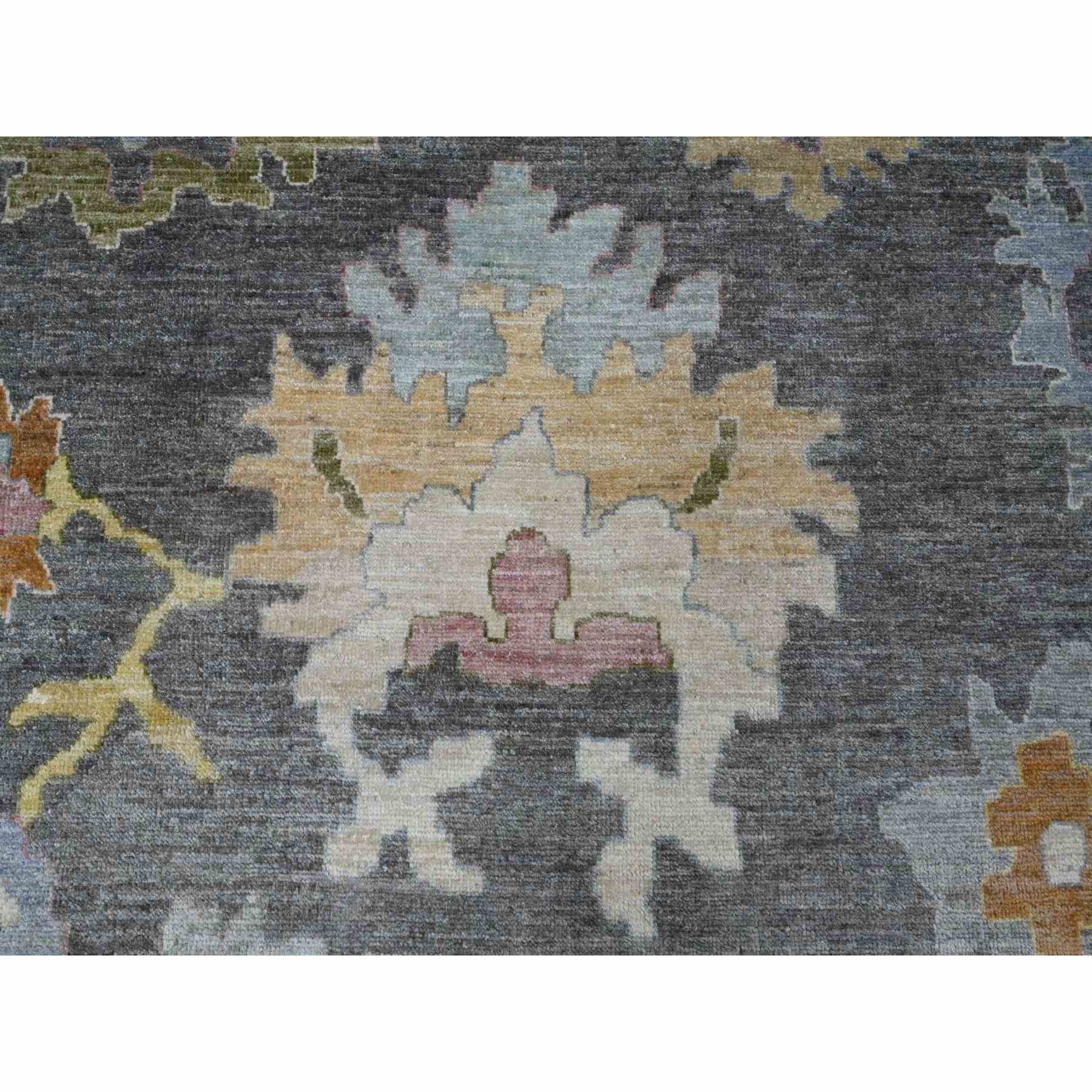 Oushak-And-Peshawar-Hand-Knotted-Rug-104565