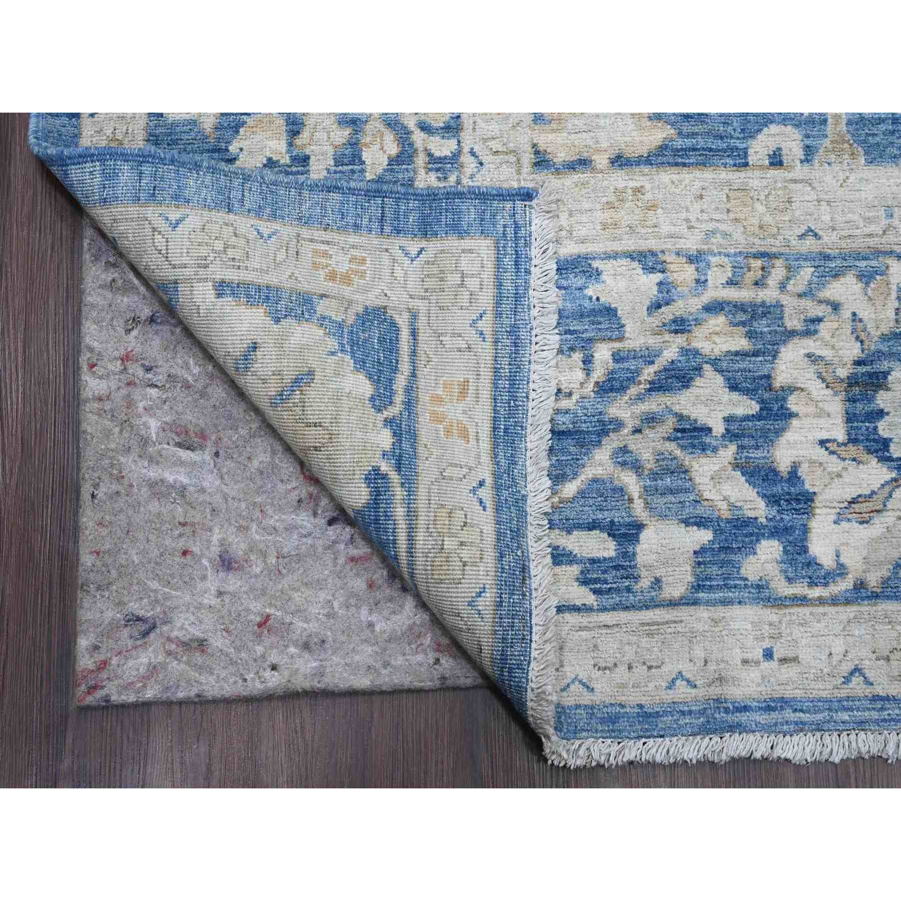 Oushak-And-Peshawar-Hand-Knotted-Rug-104585