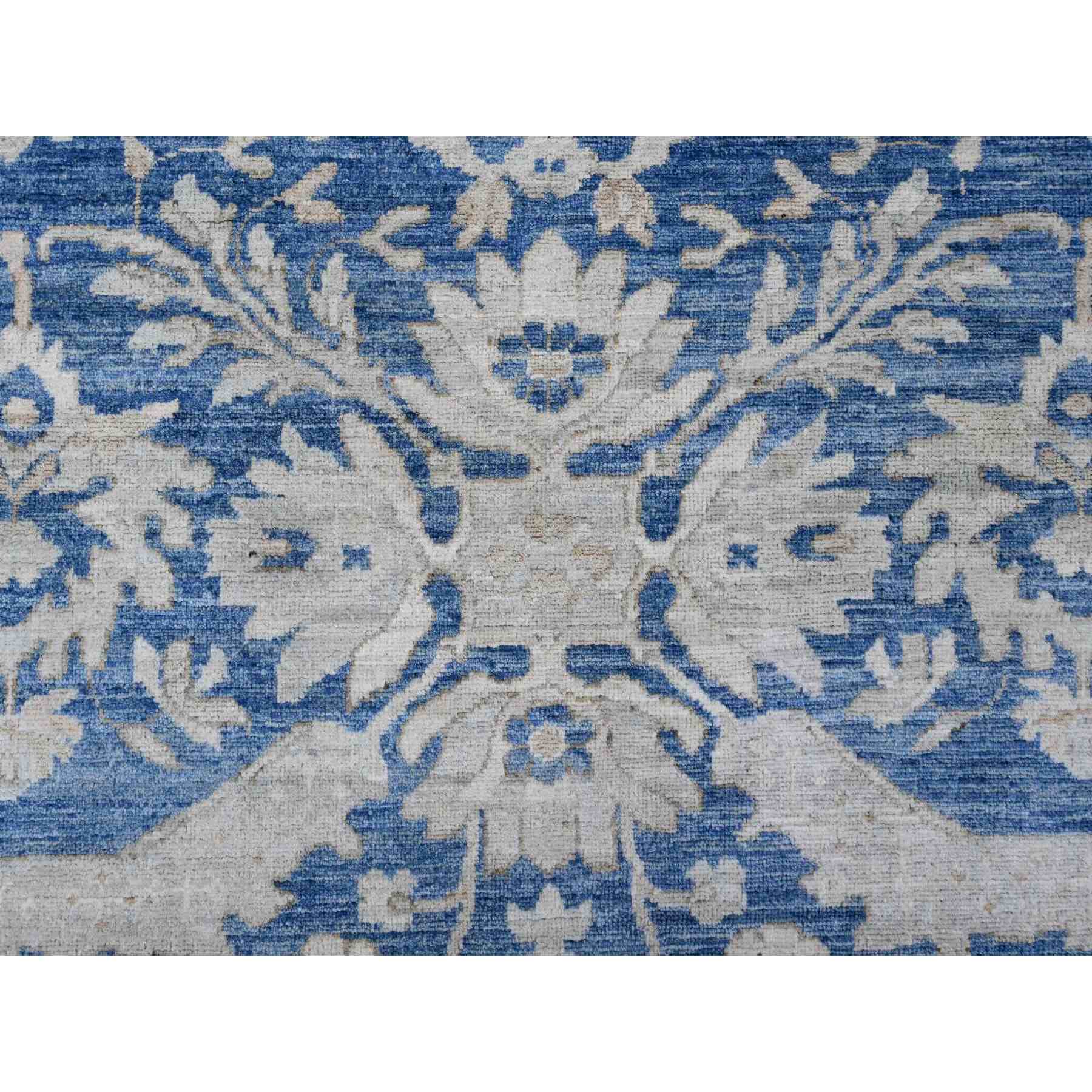Oushak-And-Peshawar-Hand-Knotted-Rug-104585