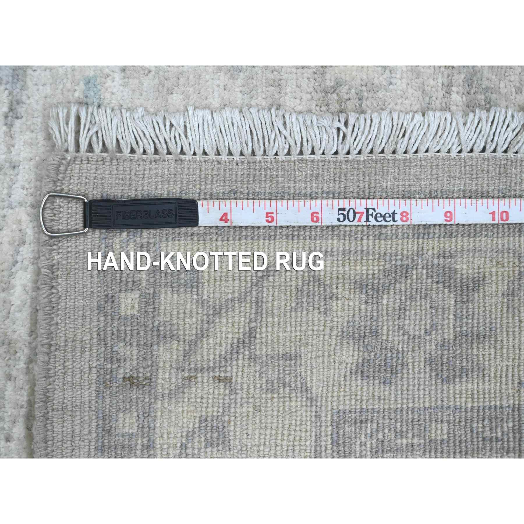 Oushak-And-Peshawar-Hand-Knotted-Rug-104595