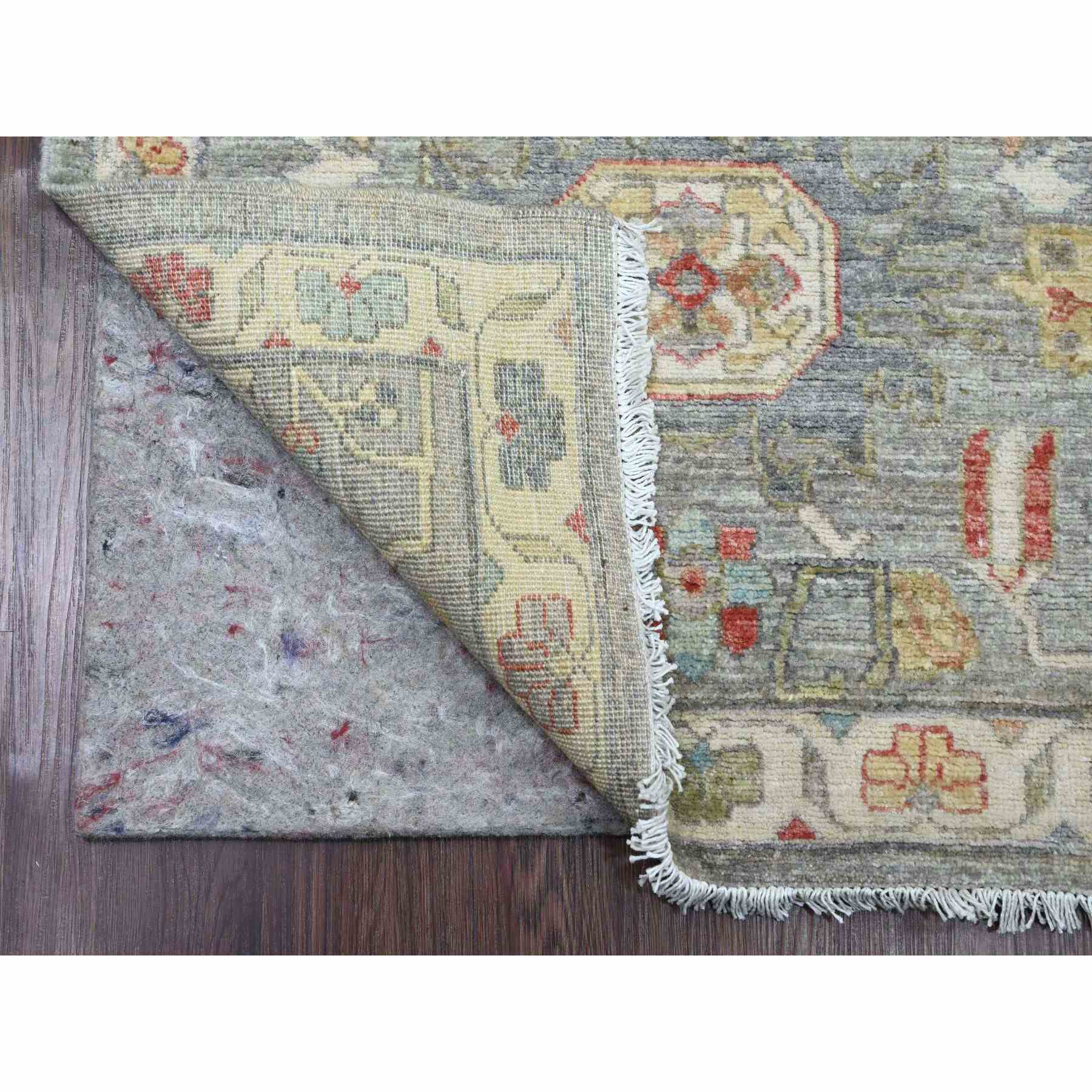 Oushak-And-Peshawar-Hand-Knotted-Rug-104600