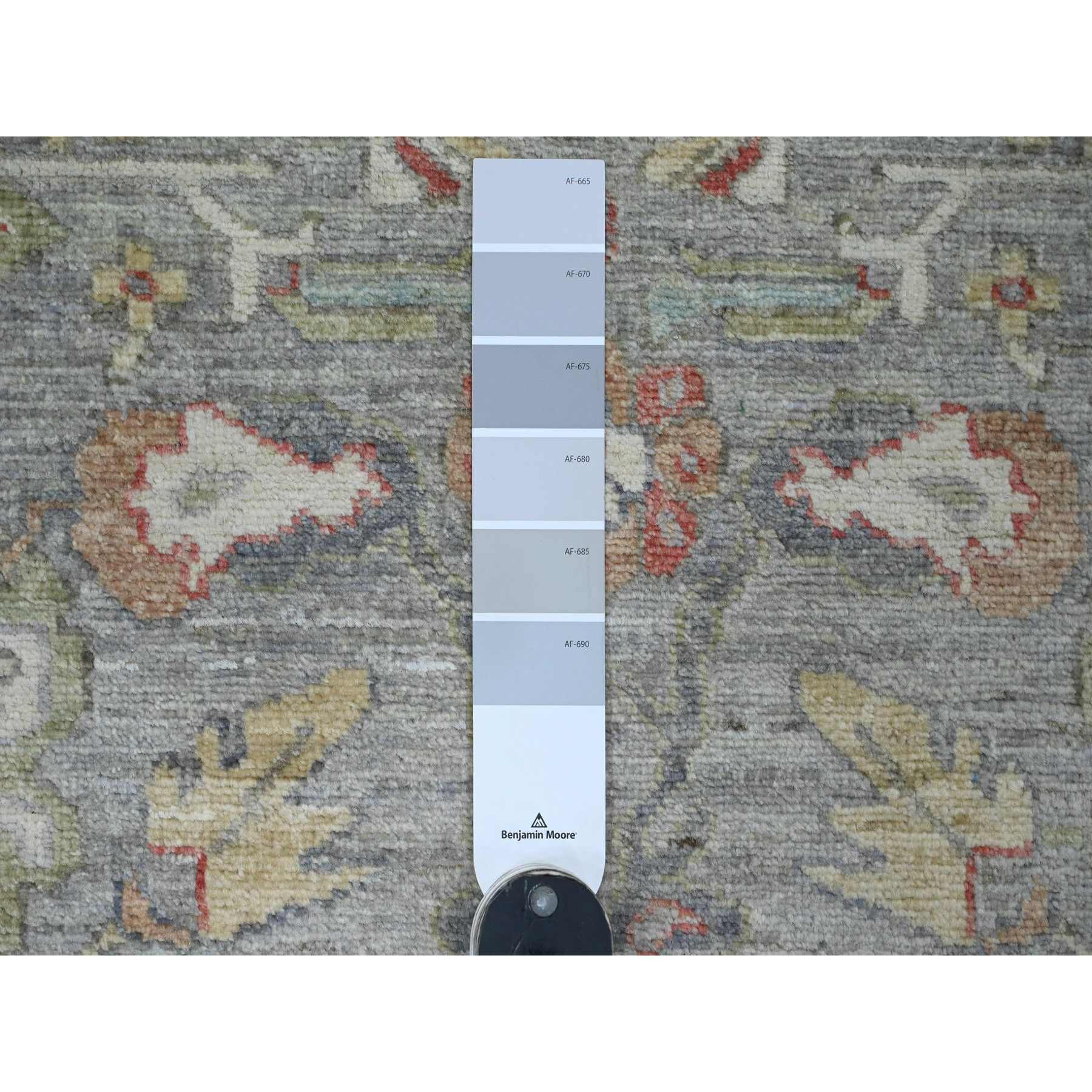 Oushak-And-Peshawar-Hand-Knotted-Rug-104600