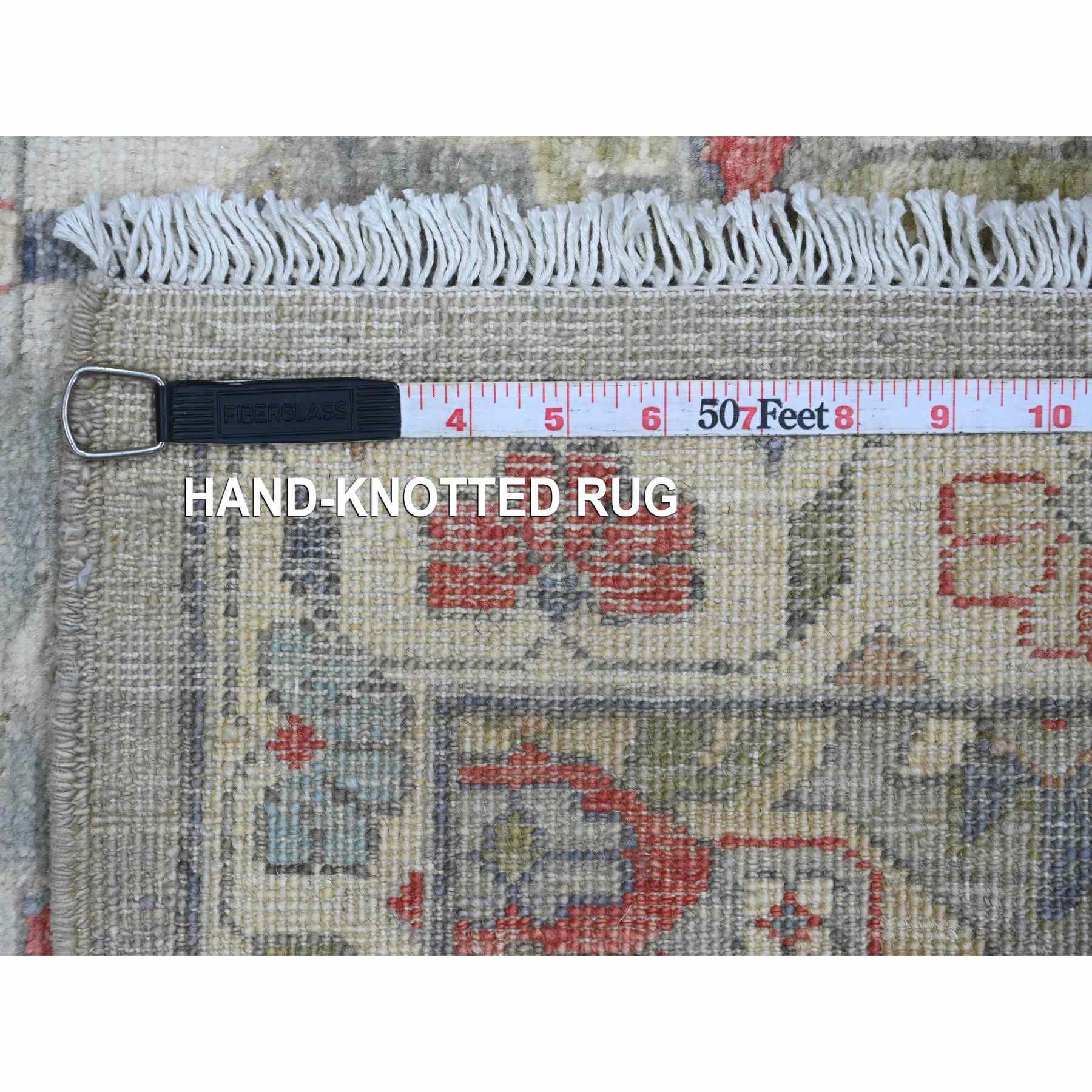 Oushak-And-Peshawar-Hand-Knotted-Rug-104600