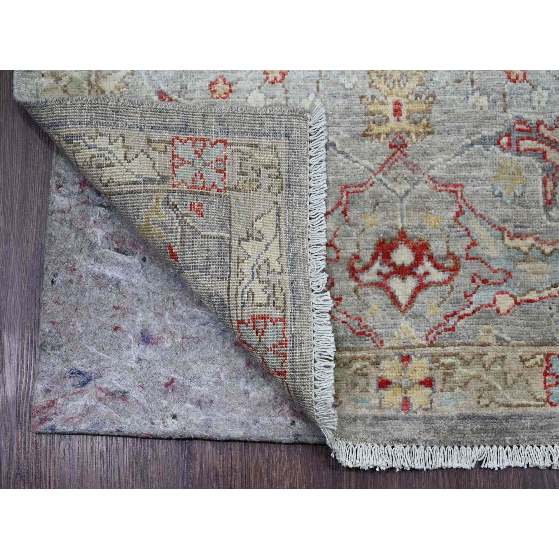Oushak-And-Peshawar-Hand-Knotted-Rug-104605
