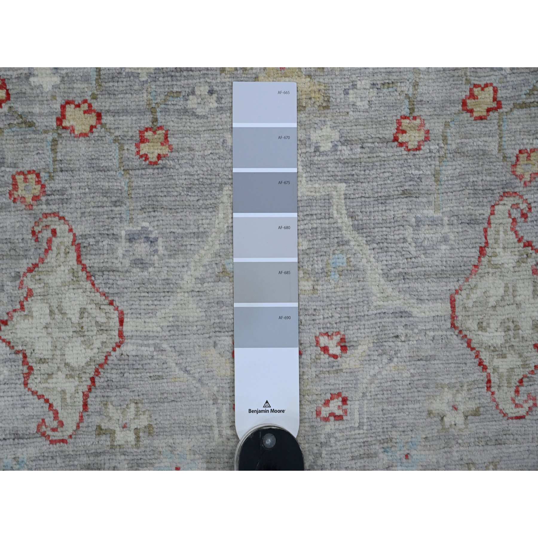 Oushak-And-Peshawar-Hand-Knotted-Rug-104605