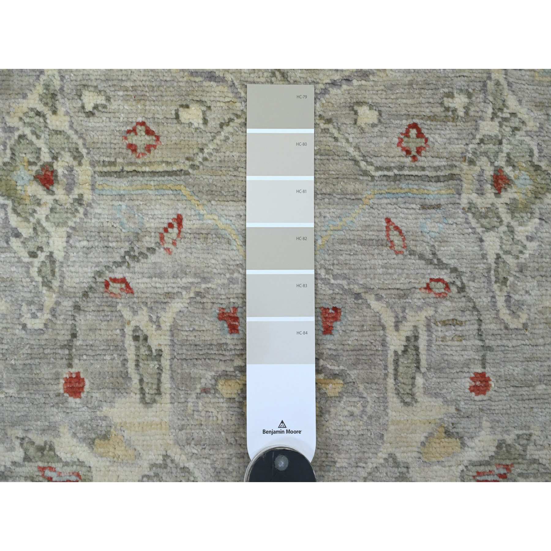 Oushak-And-Peshawar-Hand-Knotted-Rug-104615