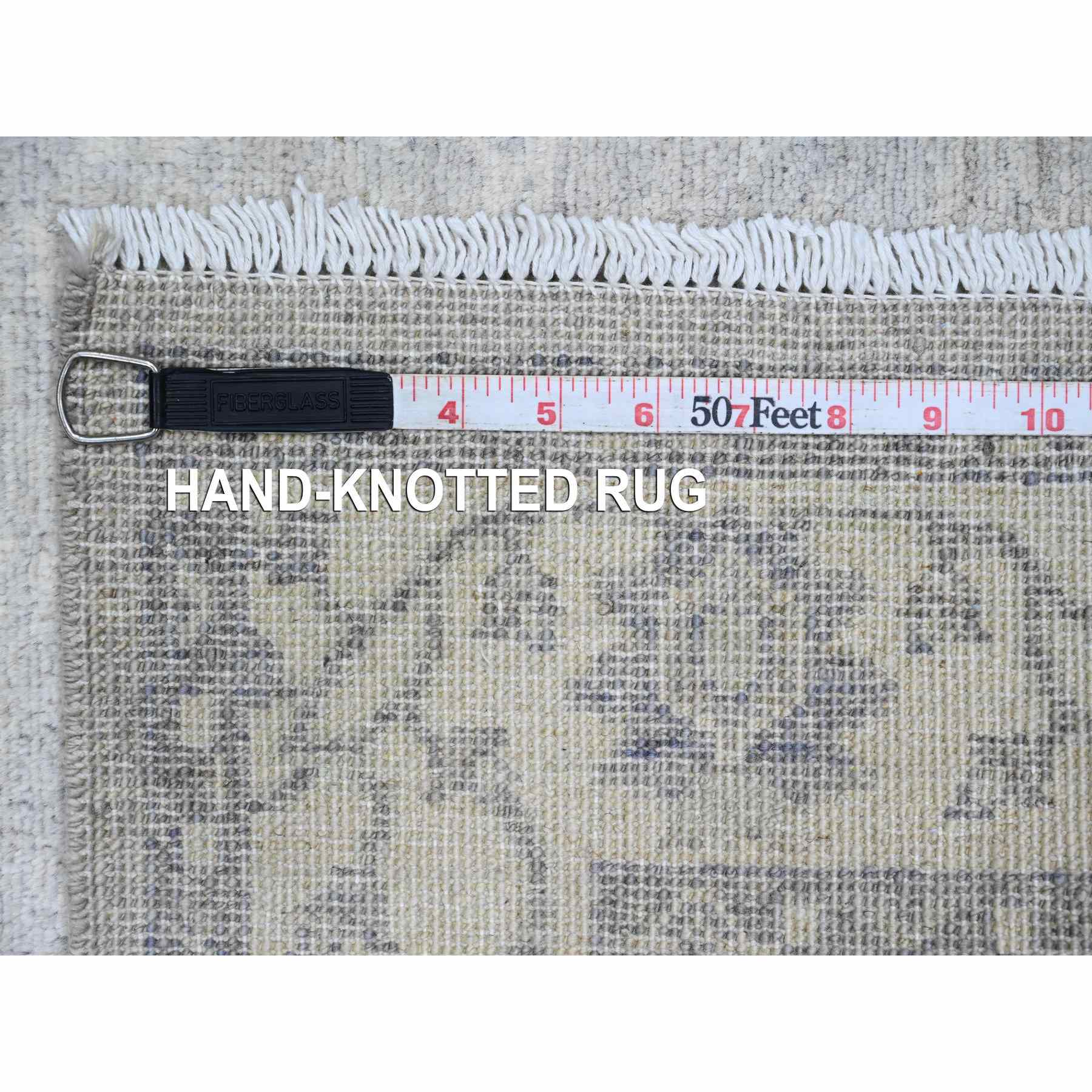 Oushak-And-Peshawar-Hand-Knotted-Rug-104725