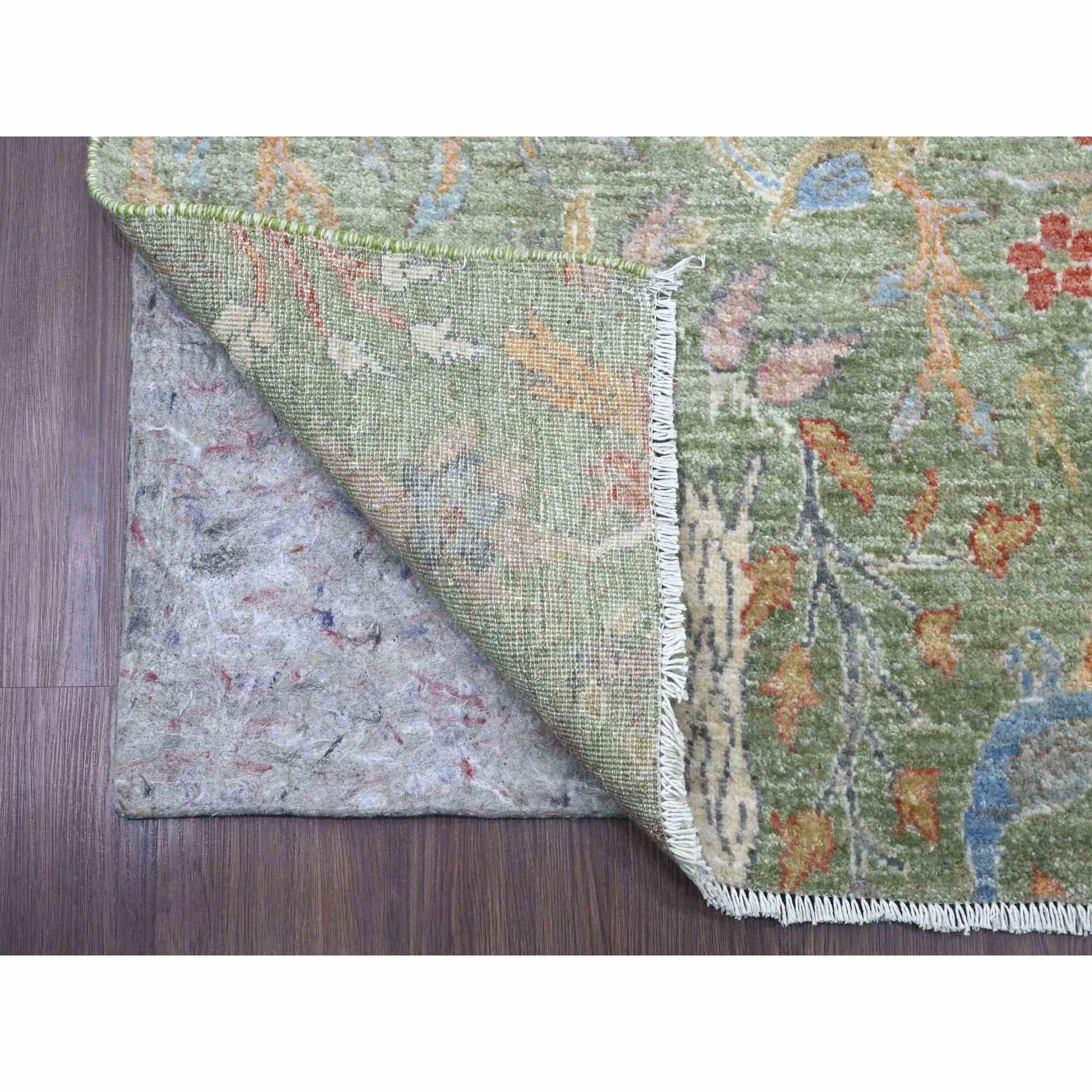 Oushak-And-Peshawar-Hand-Knotted-Rug-104785