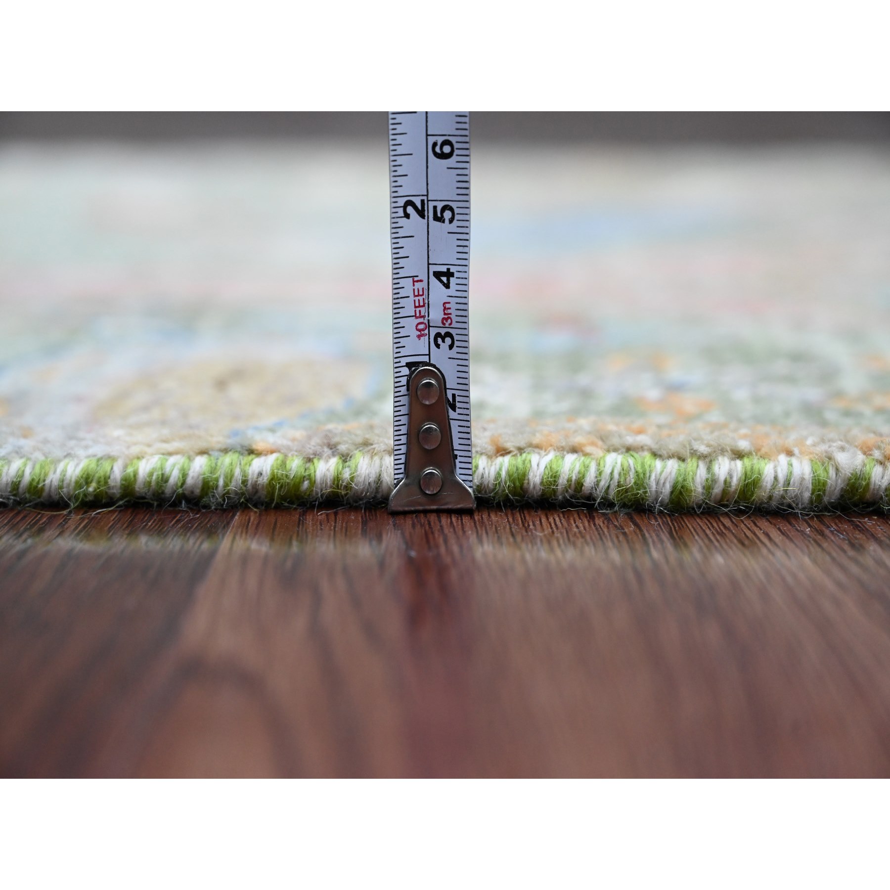 Oushak-And-Peshawar-Hand-Knotted-Rug-104785
