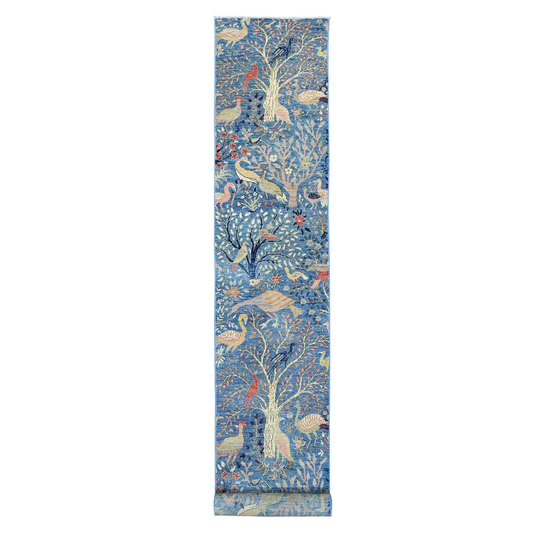 Oushak-And-Peshawar-Hand-Knotted-Rug-104825