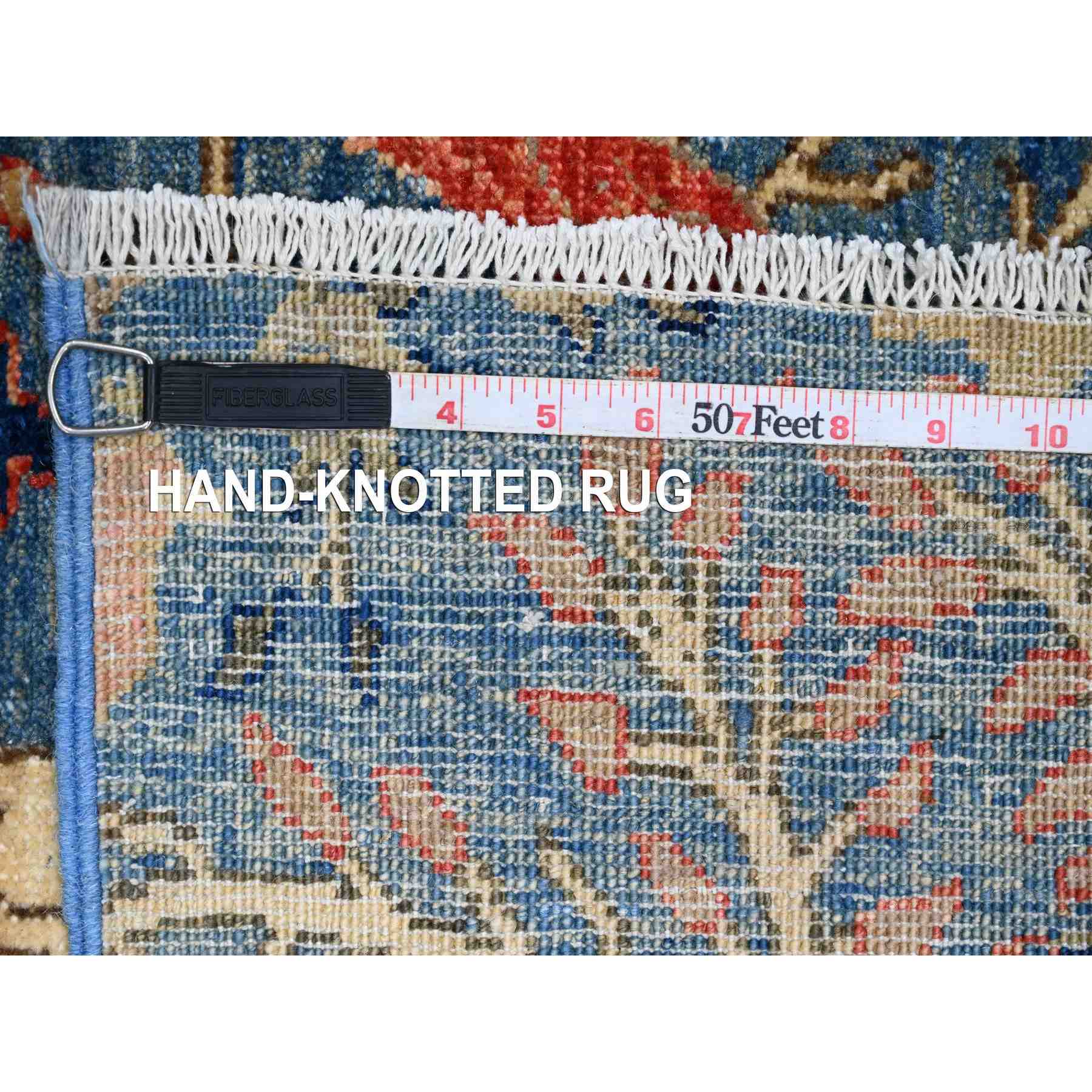 Oushak-And-Peshawar-Hand-Knotted-Rug-104825