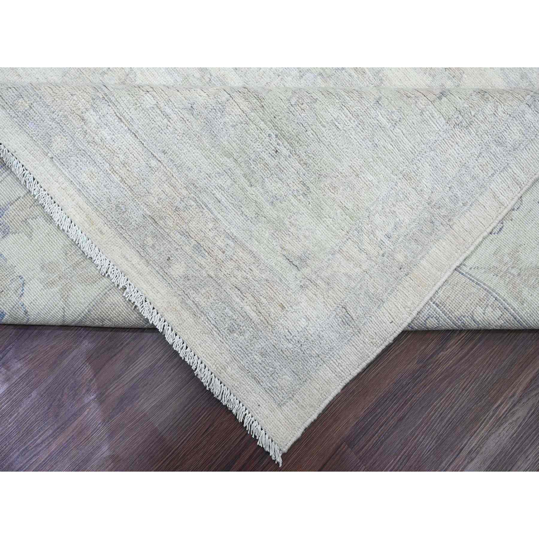 Oushak-And-Peshawar-Hand-Knotted-Rug-104890