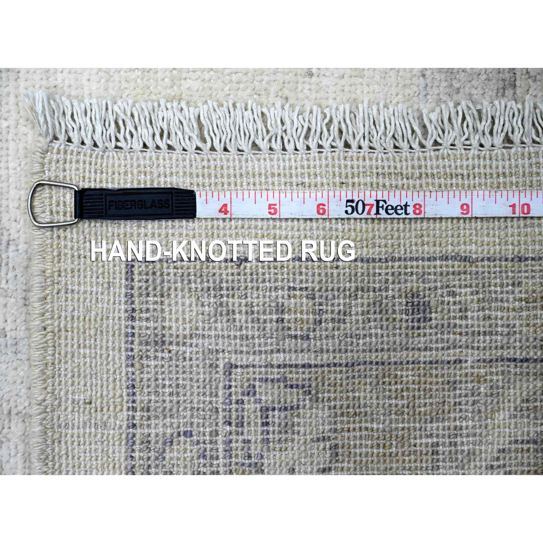 Oushak-And-Peshawar-Hand-Knotted-Rug-104890