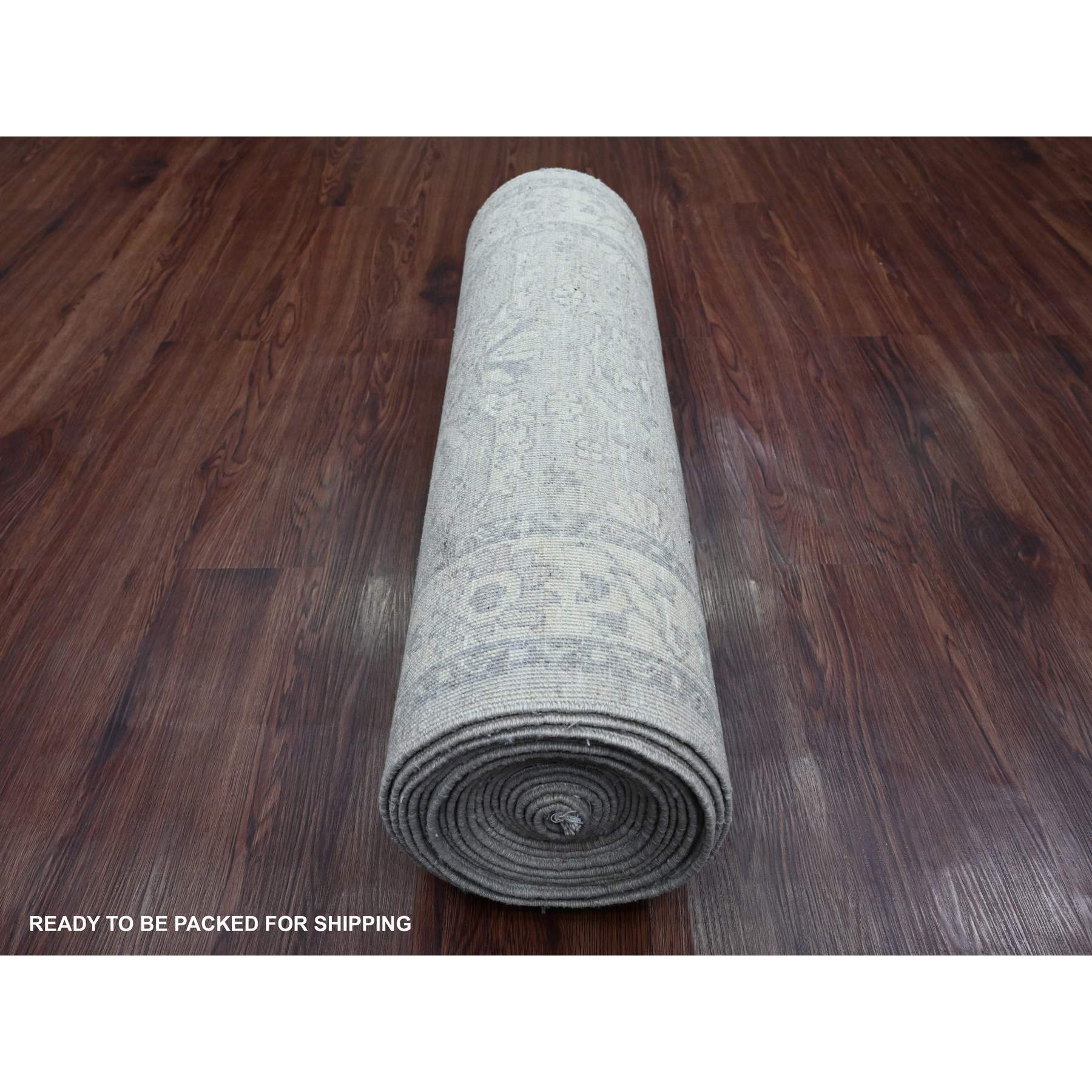 Oushak-And-Peshawar-Hand-Knotted-Rug-104915