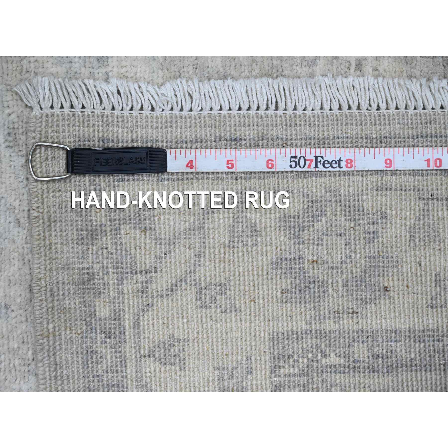Oushak-And-Peshawar-Hand-Knotted-Rug-104915