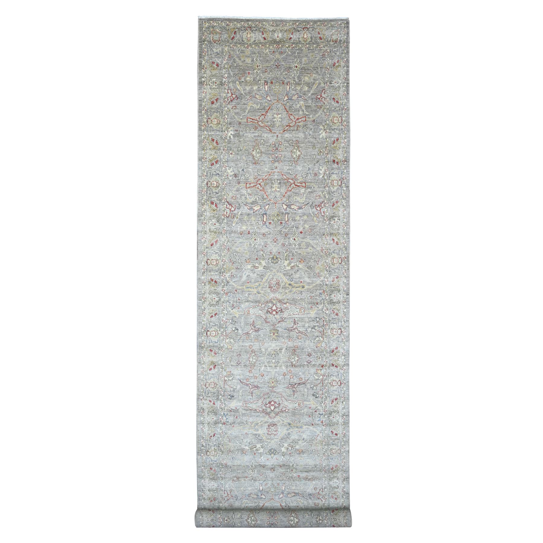 Oushak-And-Peshawar-Hand-Knotted-Rug-104925