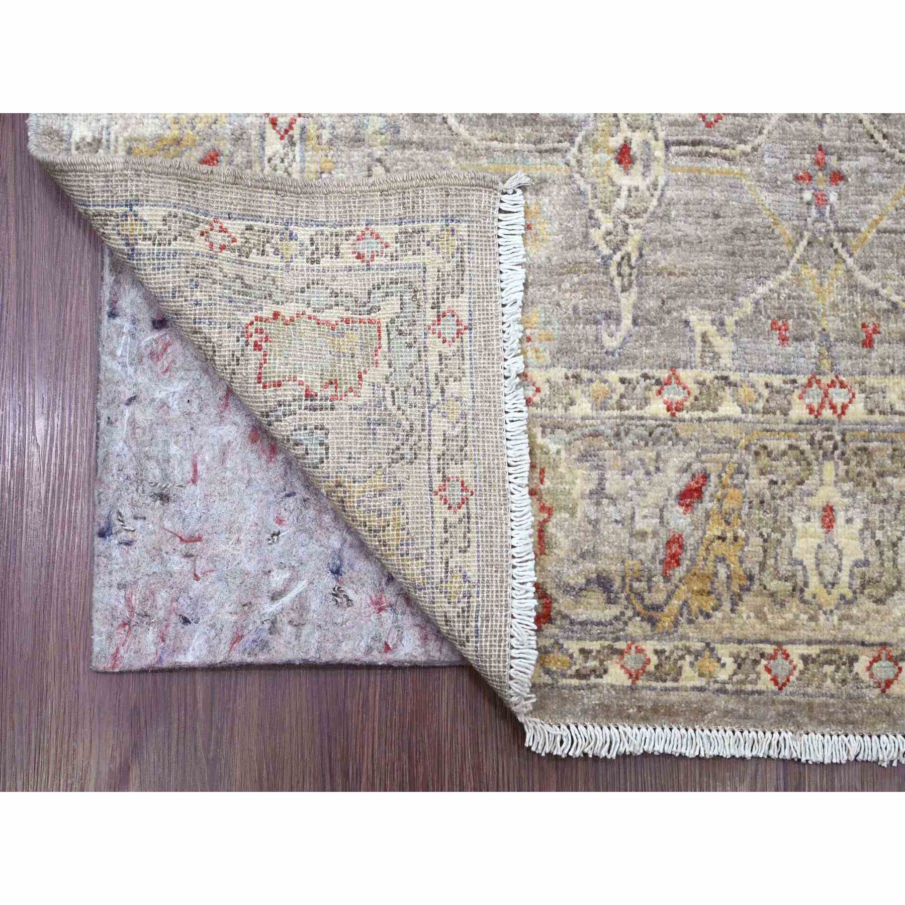 Oushak-And-Peshawar-Hand-Knotted-Rug-104925