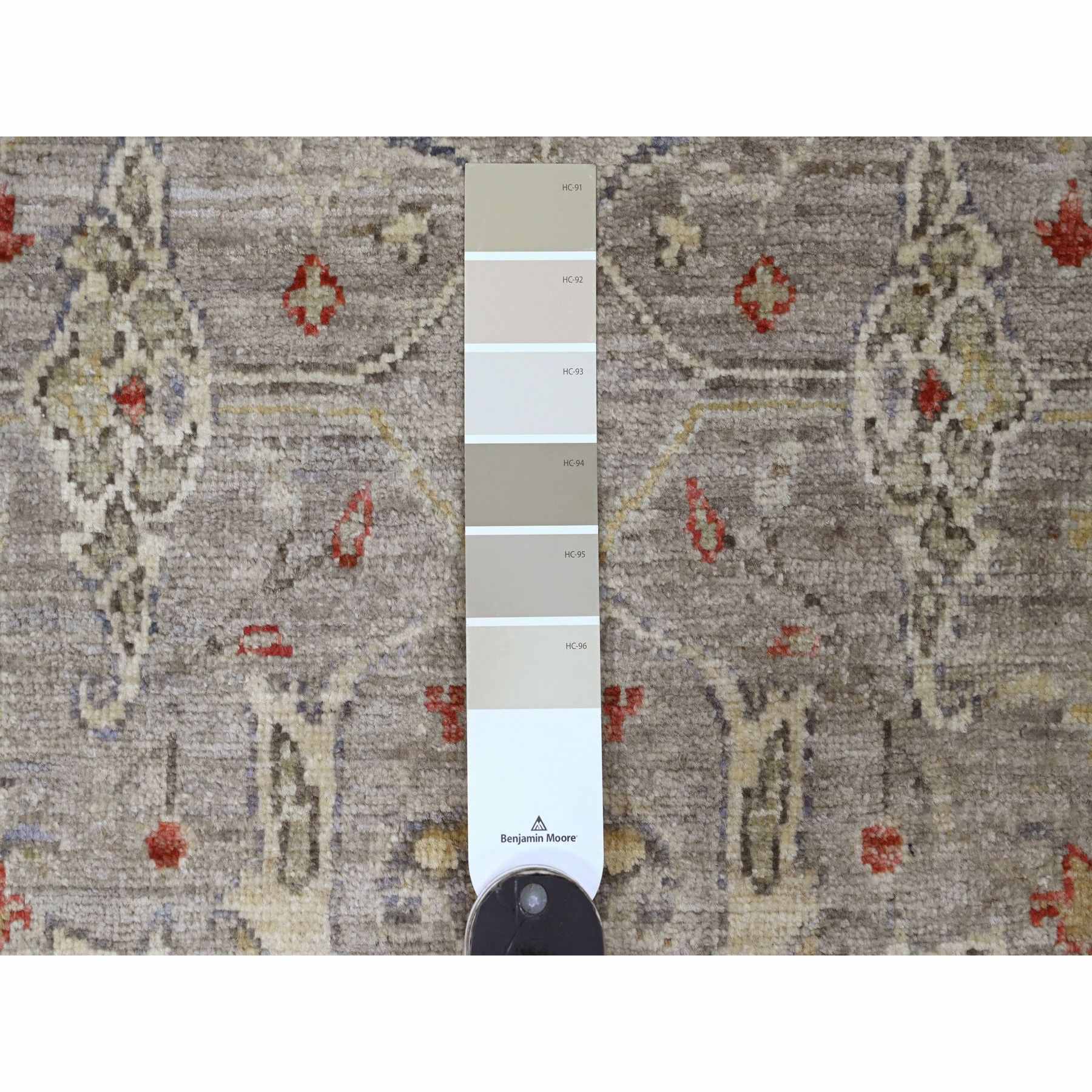 Oushak-And-Peshawar-Hand-Knotted-Rug-104925