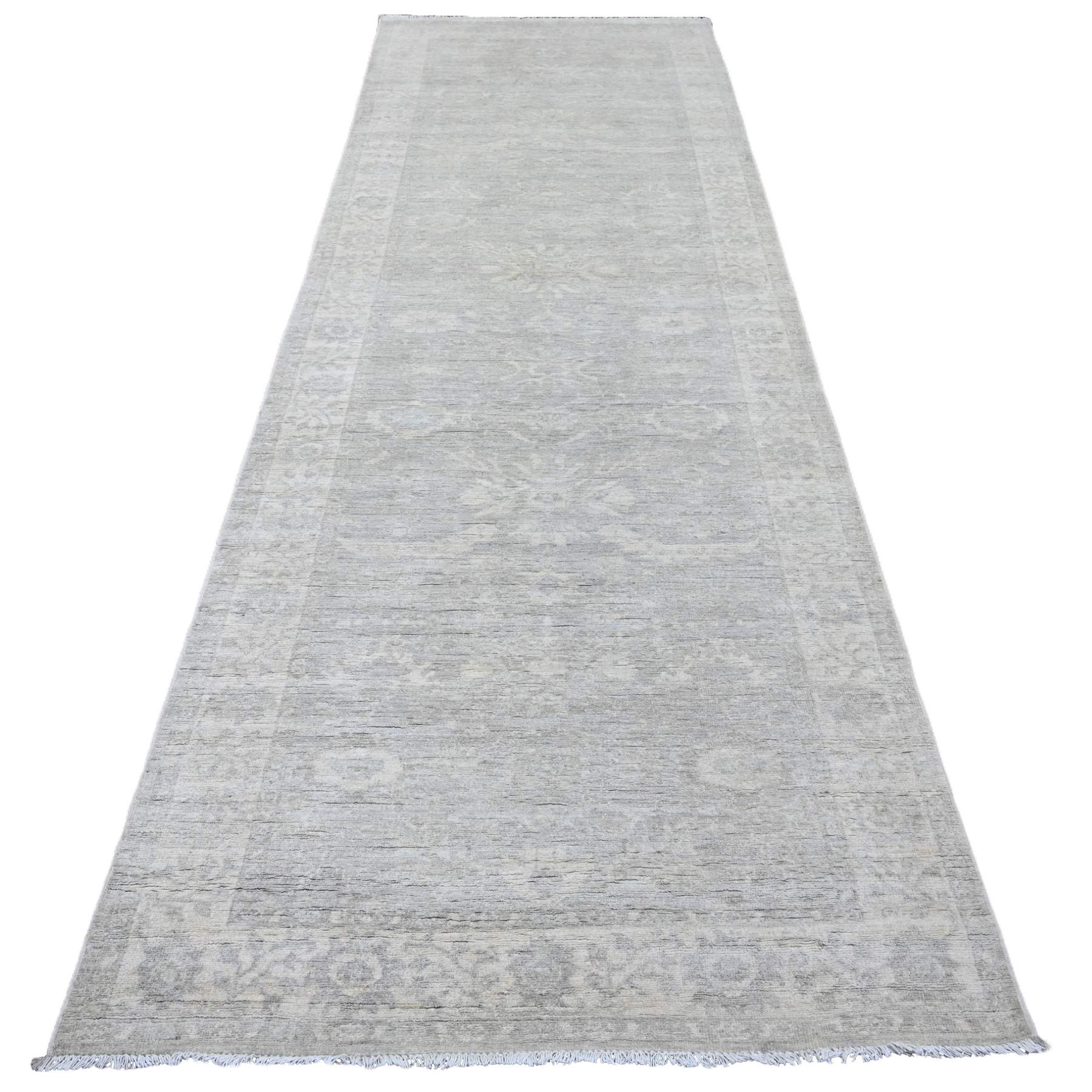 Oushak-And-Peshawar-Hand-Knotted-Rug-104930