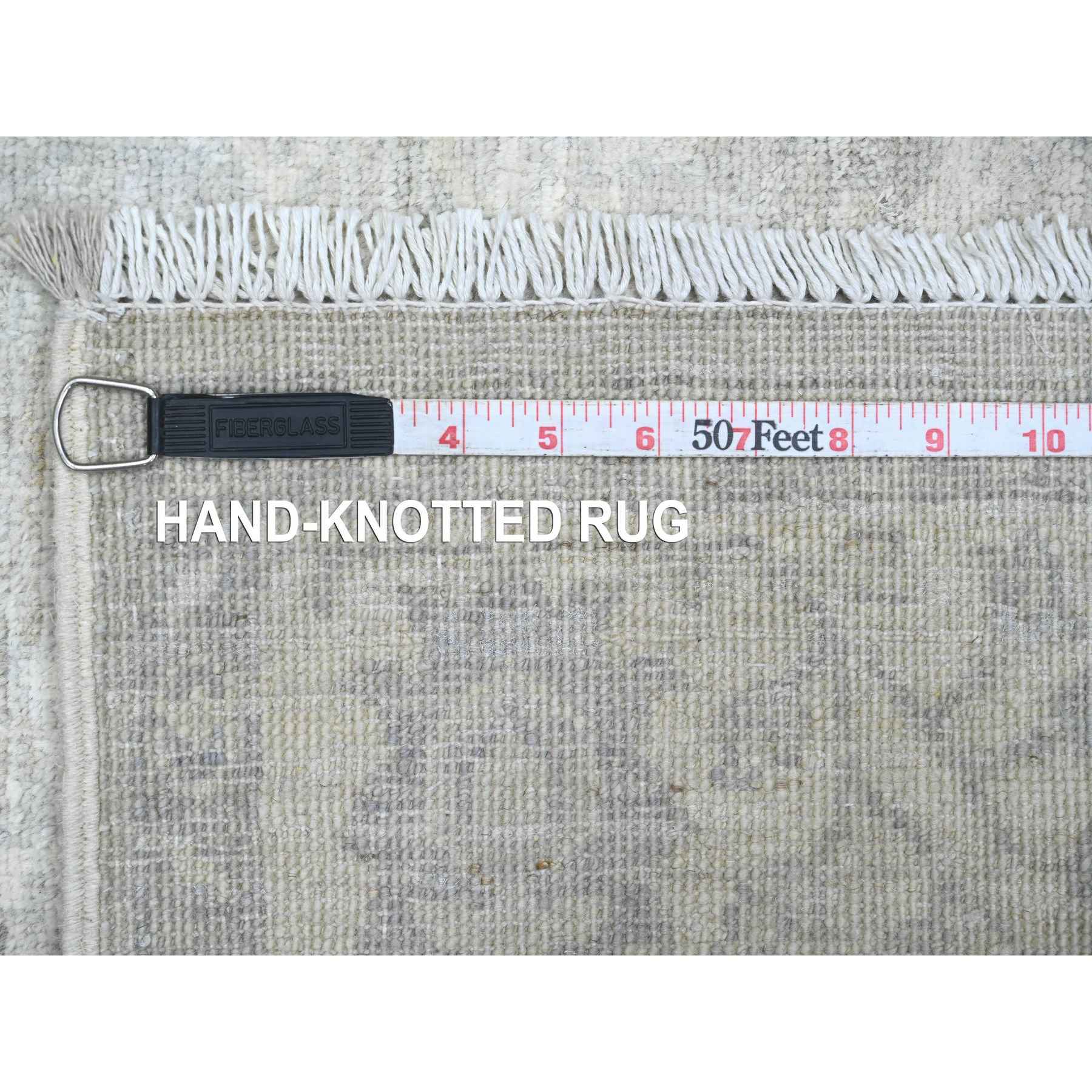 Oushak-And-Peshawar-Hand-Knotted-Rug-104930