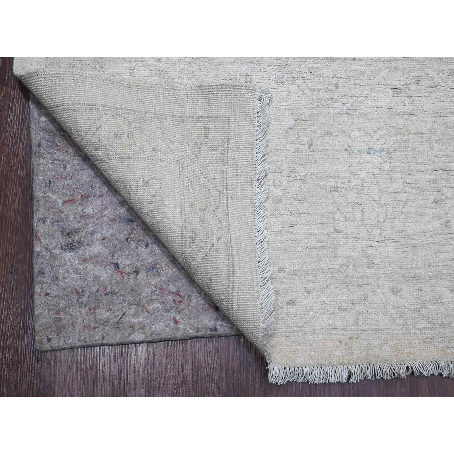 Oushak-And-Peshawar-Hand-Knotted-Rug-104945