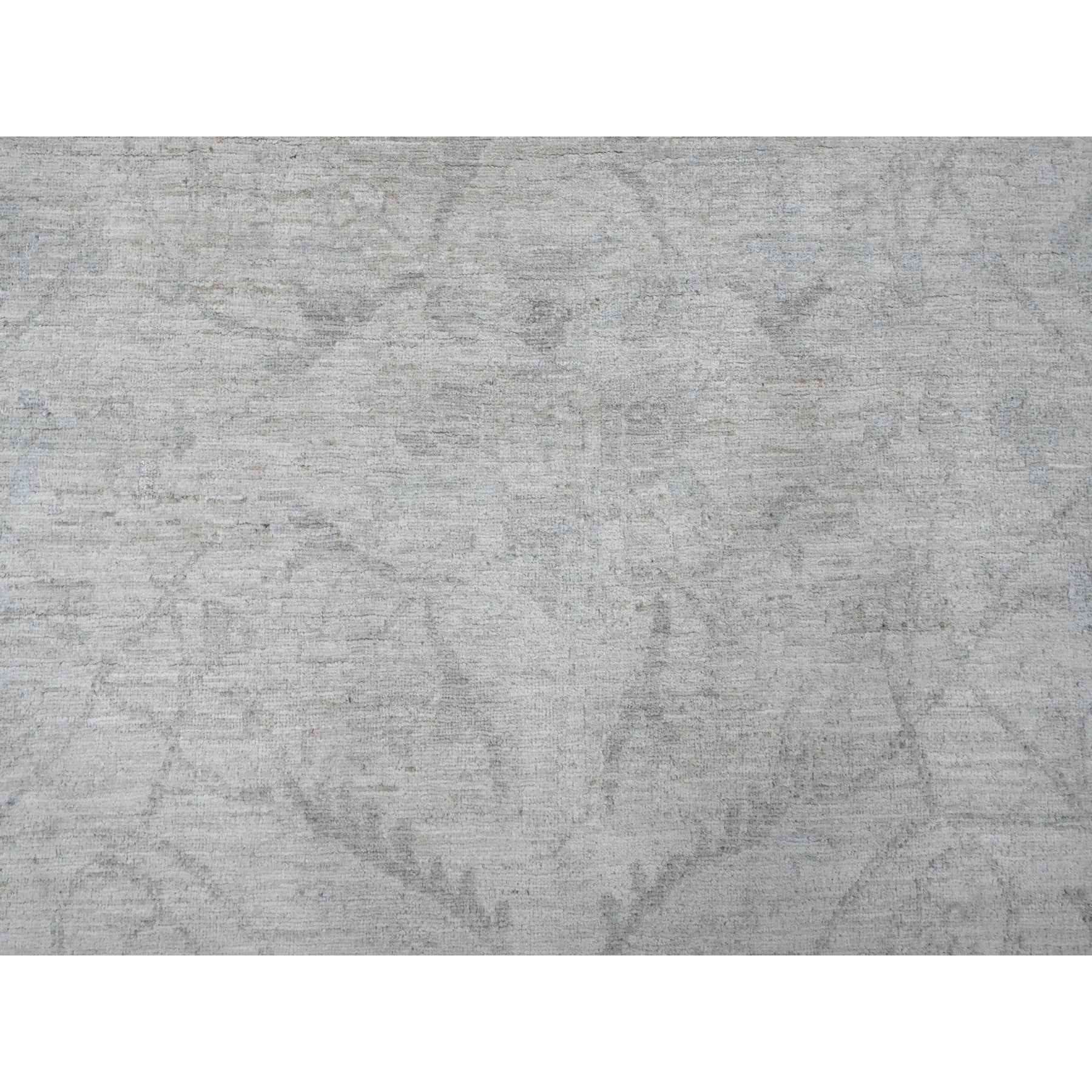 Oushak-And-Peshawar-Hand-Knotted-Rug-104945