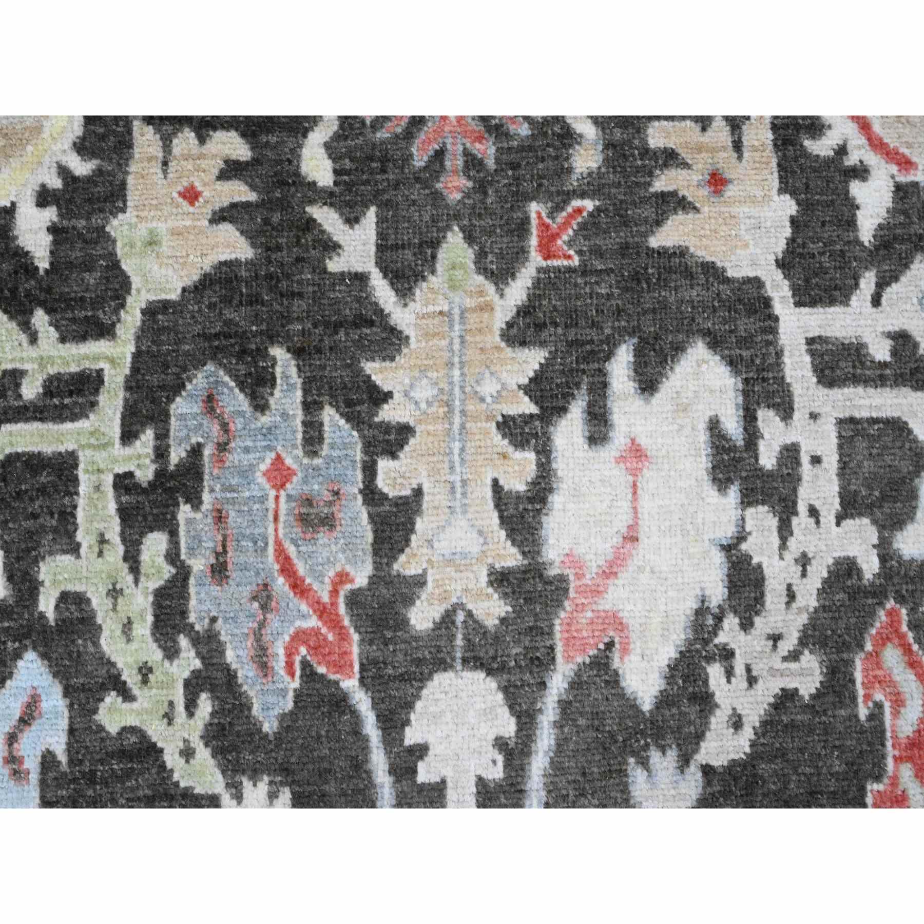 Oushak-And-Peshawar-Hand-Knotted-Rug-104970