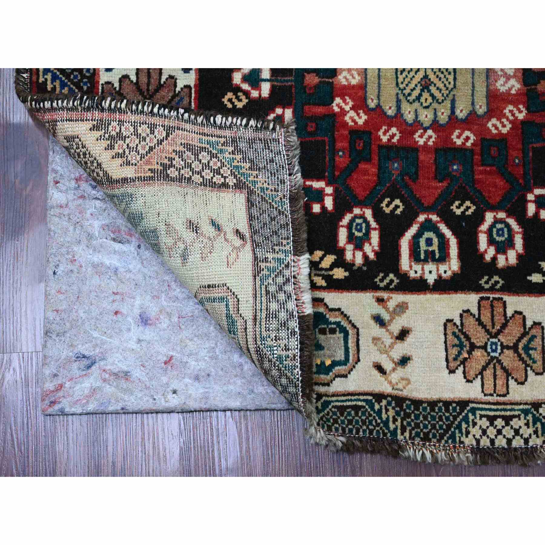 Overdyed-Vintage-Hand-Knotted-Rug-103255