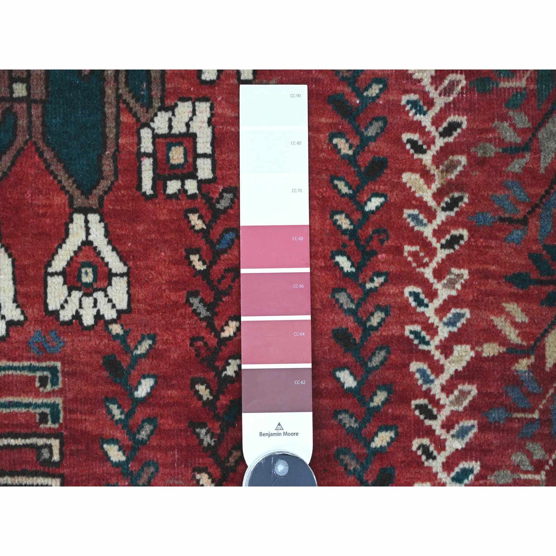 Overdyed-Vintage-Hand-Knotted-Rug-103255