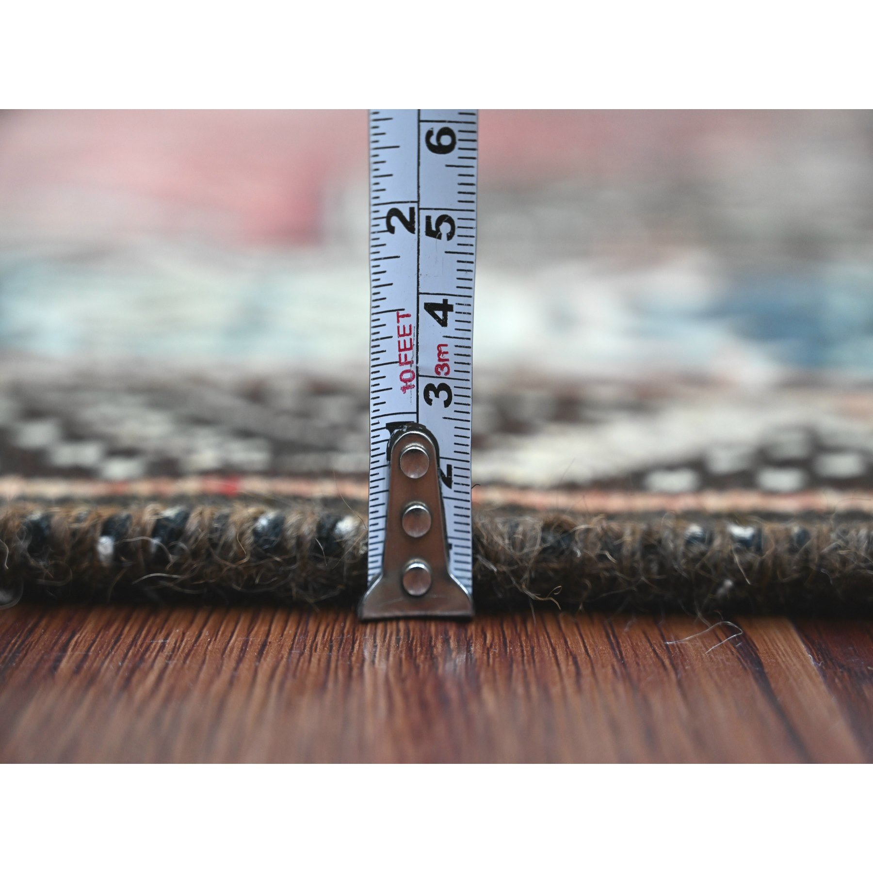 Overdyed-Vintage-Hand-Knotted-Rug-103255