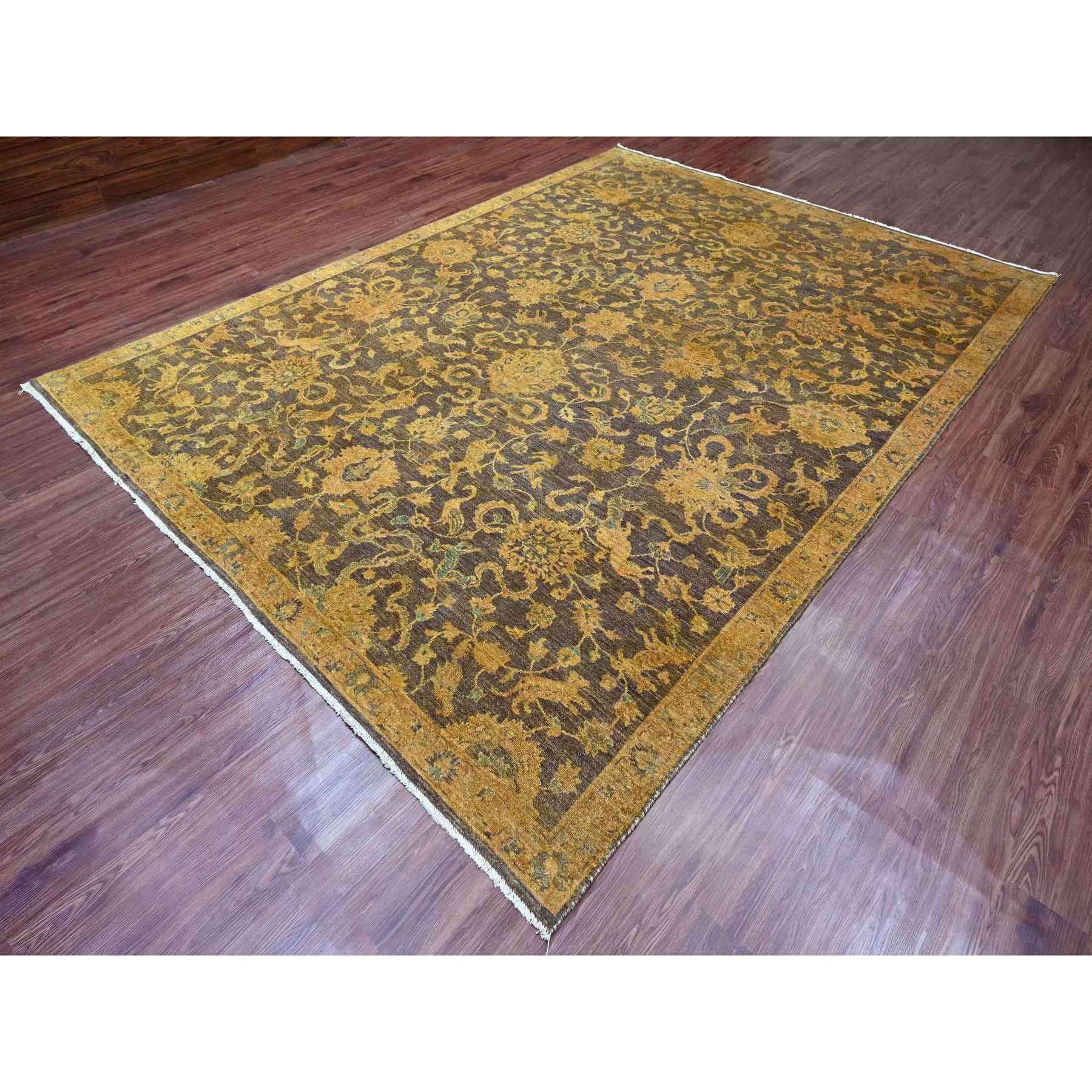 Vintage-Hand-Knotted-Rug-104185