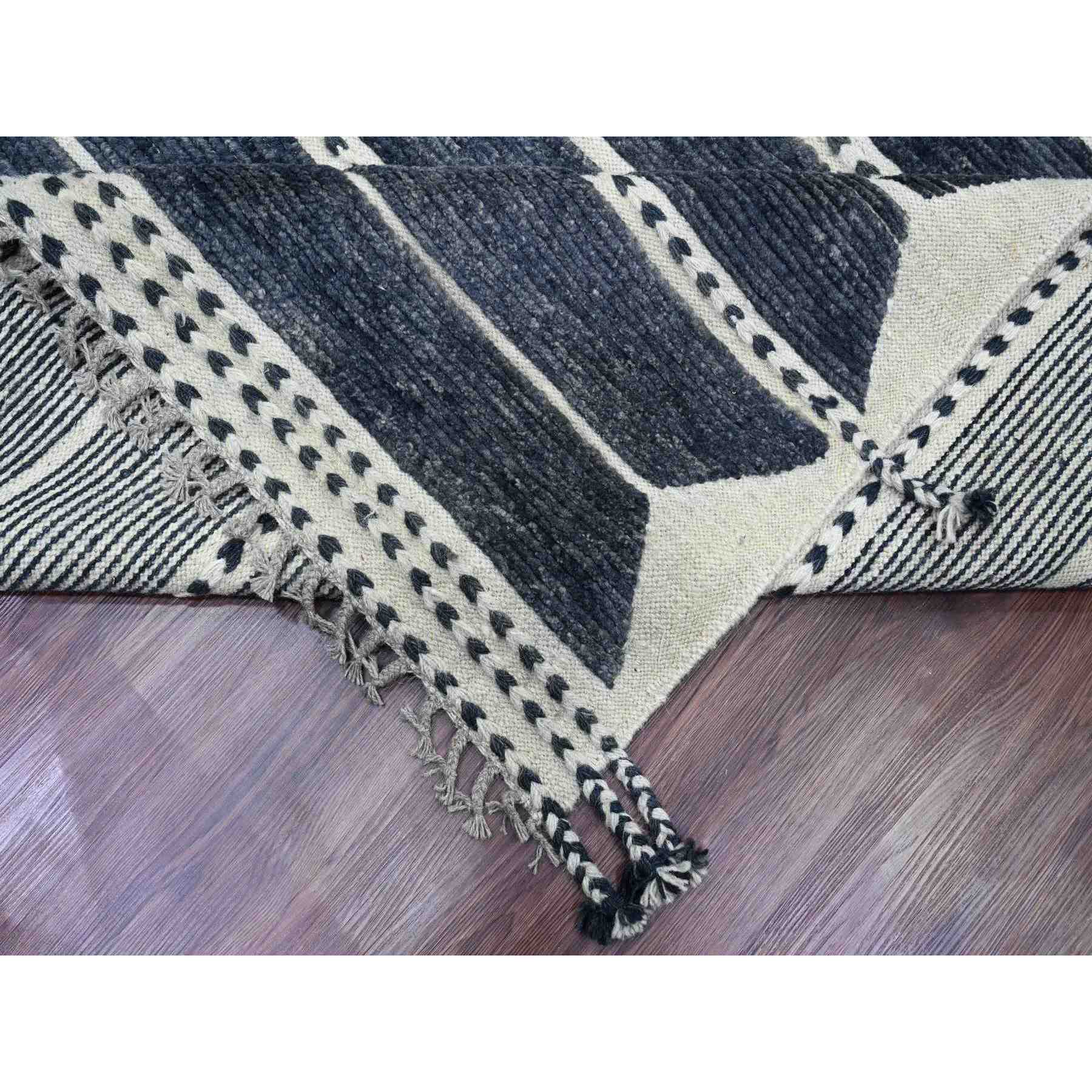 Tribal-Geometric-Hand-Knotted-Rug-102615