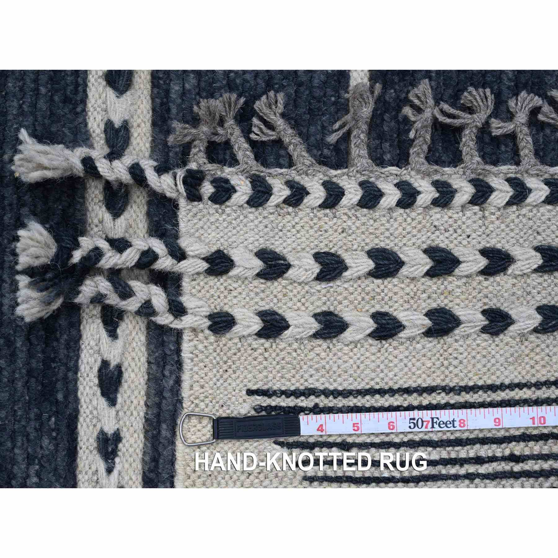 Tribal-Geometric-Hand-Knotted-Rug-102615