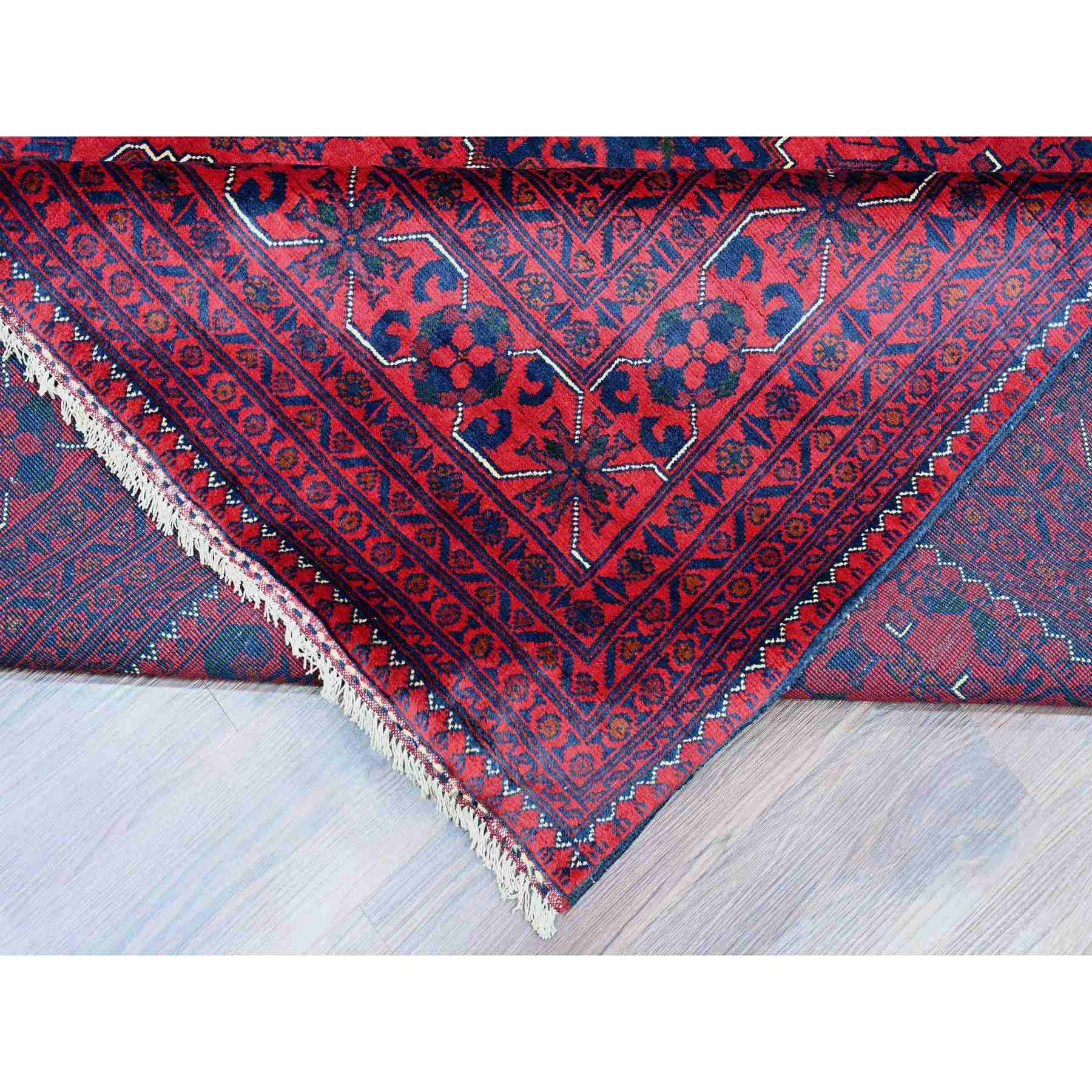 Tribal-Geometric-Hand-Knotted-Rug-102720