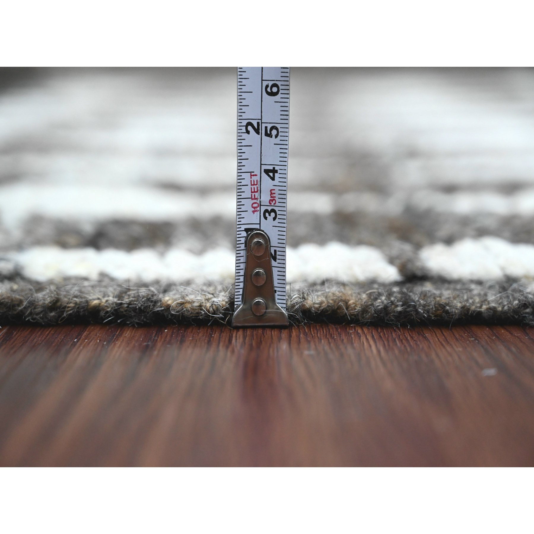 Tribal-Geometric-Hand-Knotted-Rug-102730