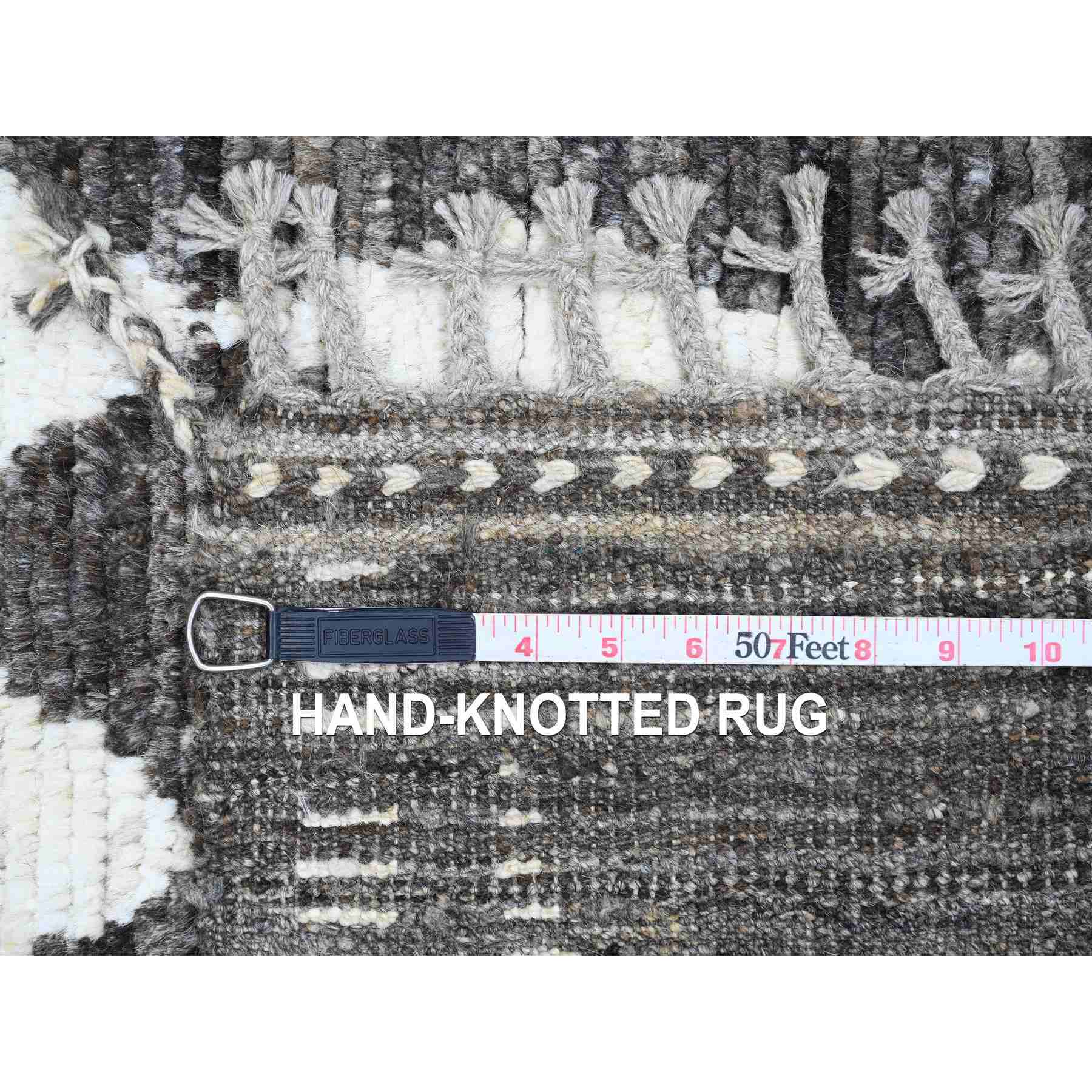 Tribal-Geometric-Hand-Knotted-Rug-102730