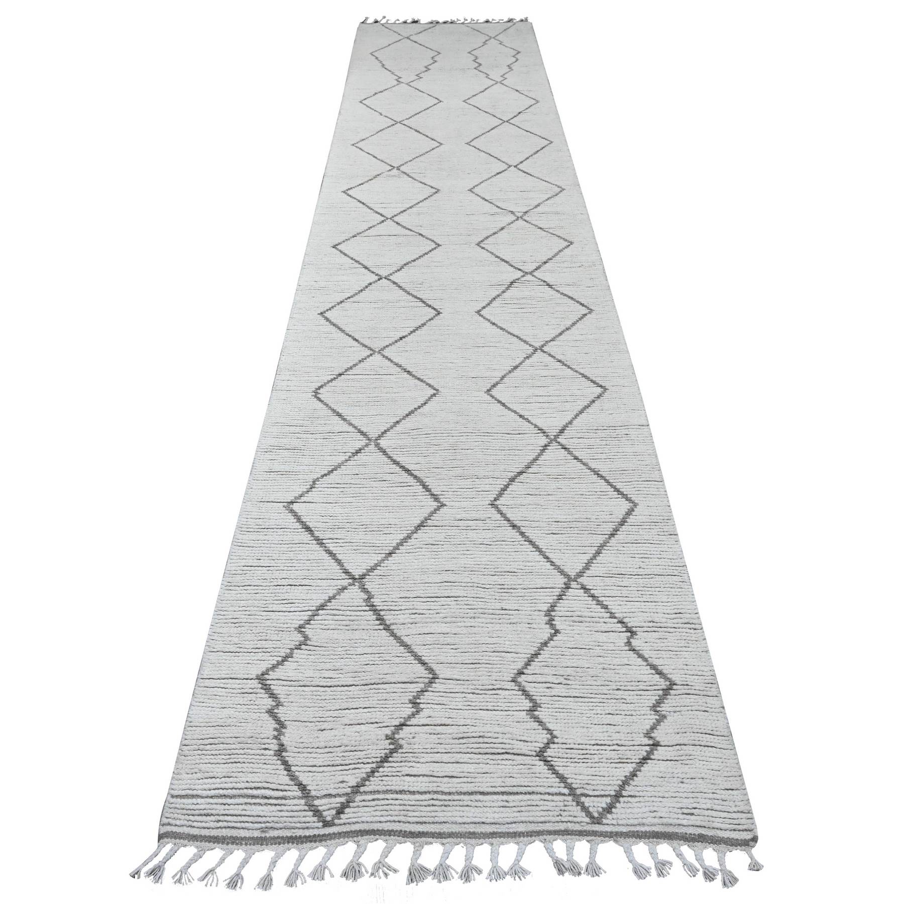 Tribal-Geometric-Hand-Knotted-Rug-102755