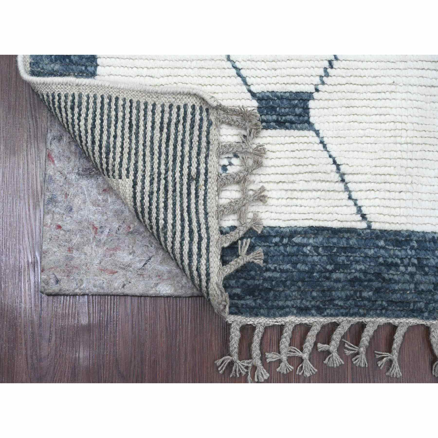 Tribal-Geometric-Hand-Knotted-Rug-102760