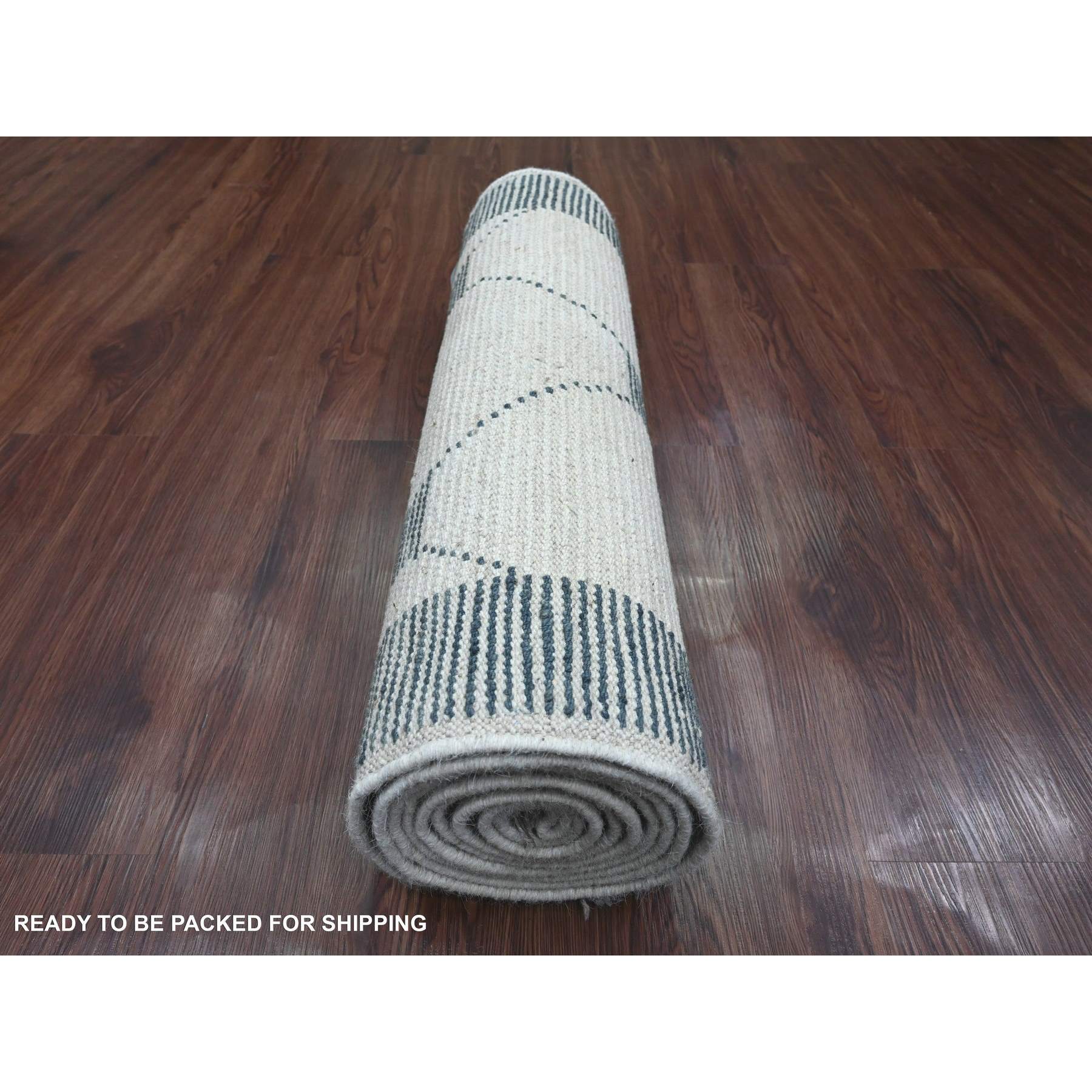 Tribal-Geometric-Hand-Knotted-Rug-102760