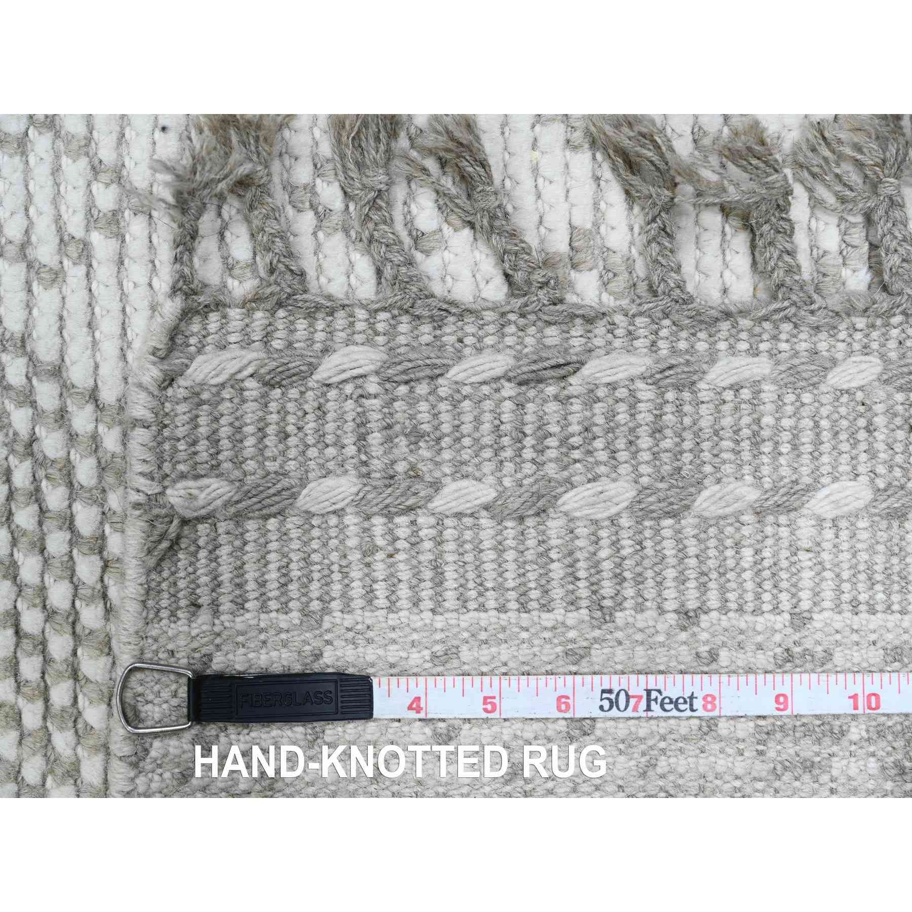 Tribal-Geometric-Hand-Knotted-Rug-103085