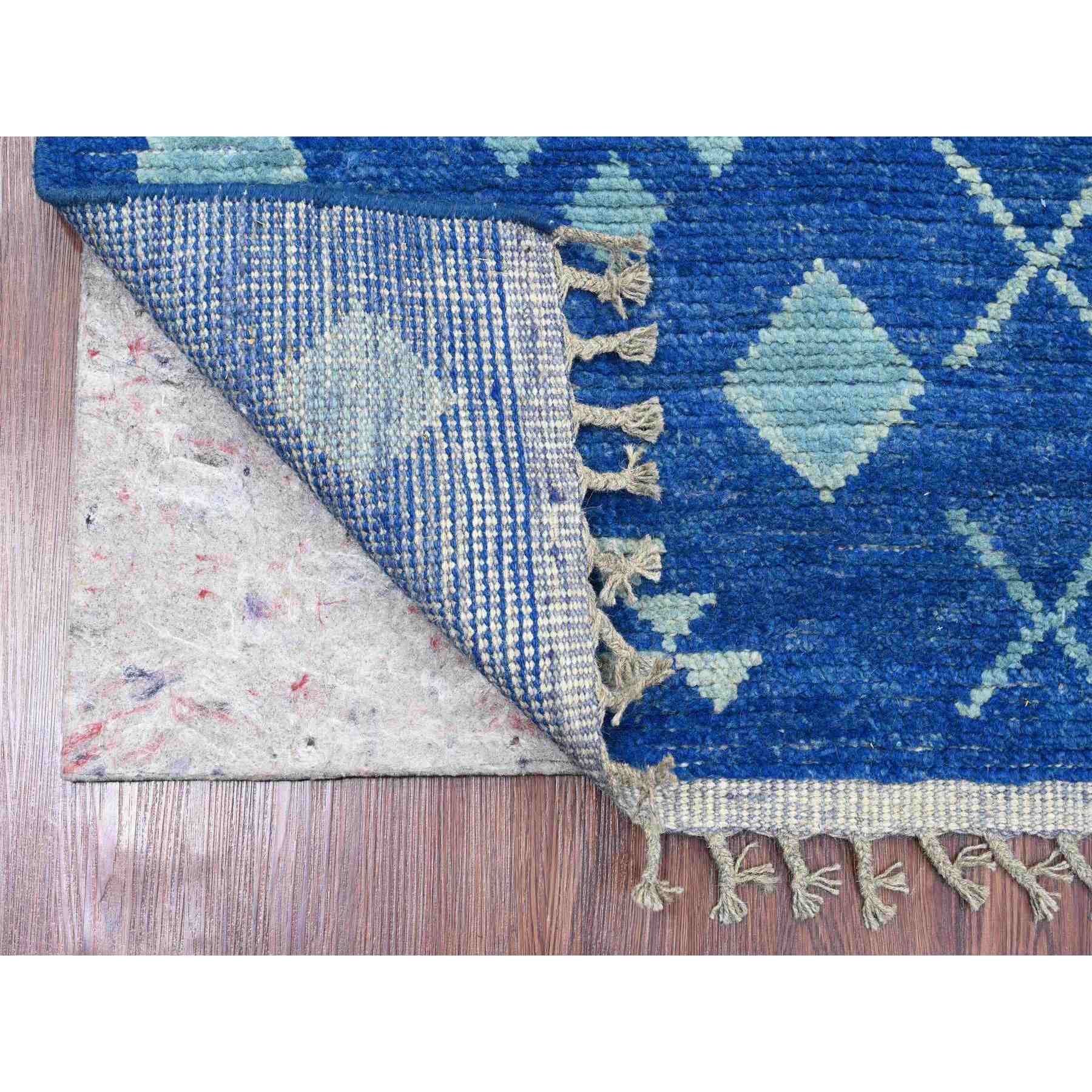 Tribal-Geometric-Hand-Knotted-Rug-103090