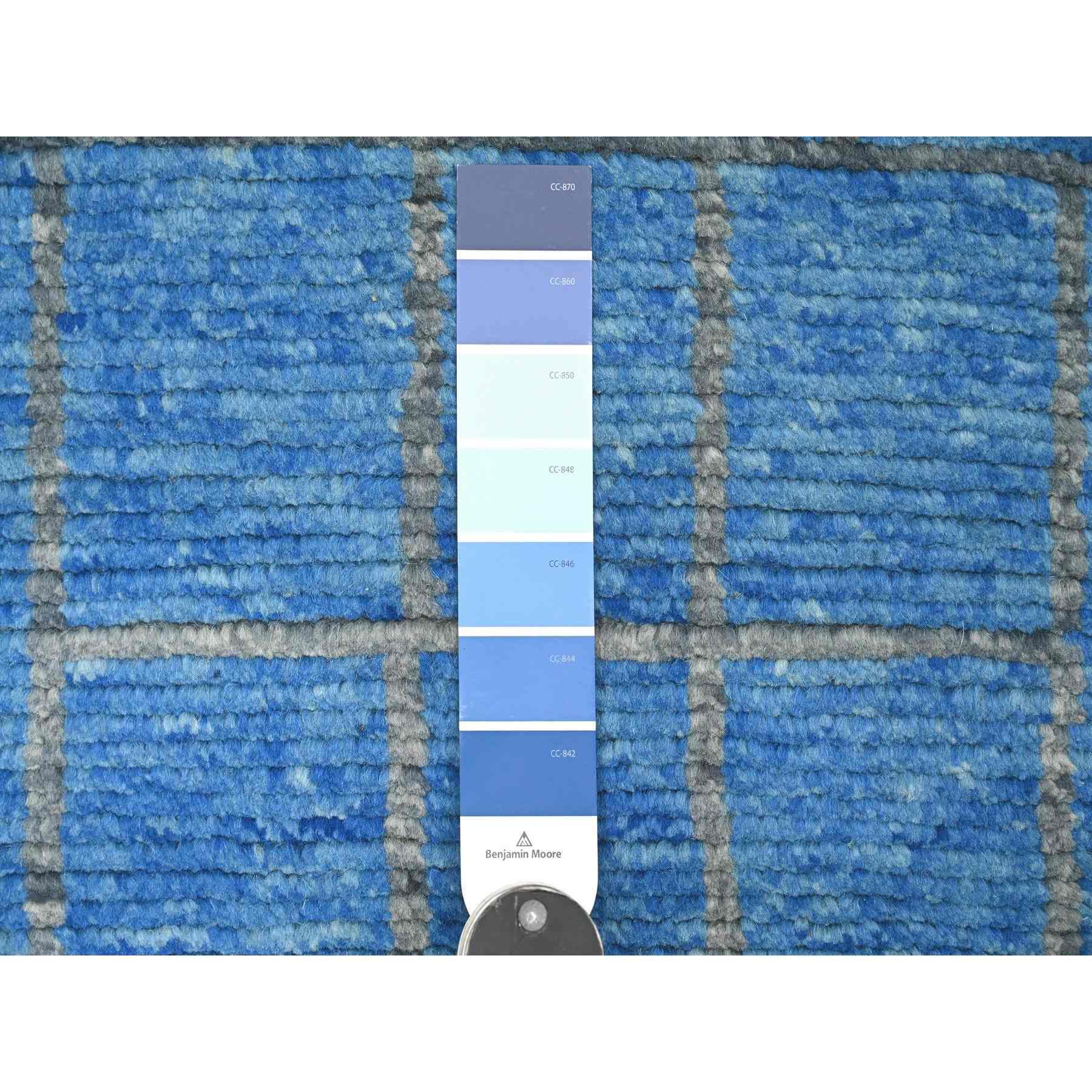 Tribal-Geometric-Hand-Knotted-Rug-103100